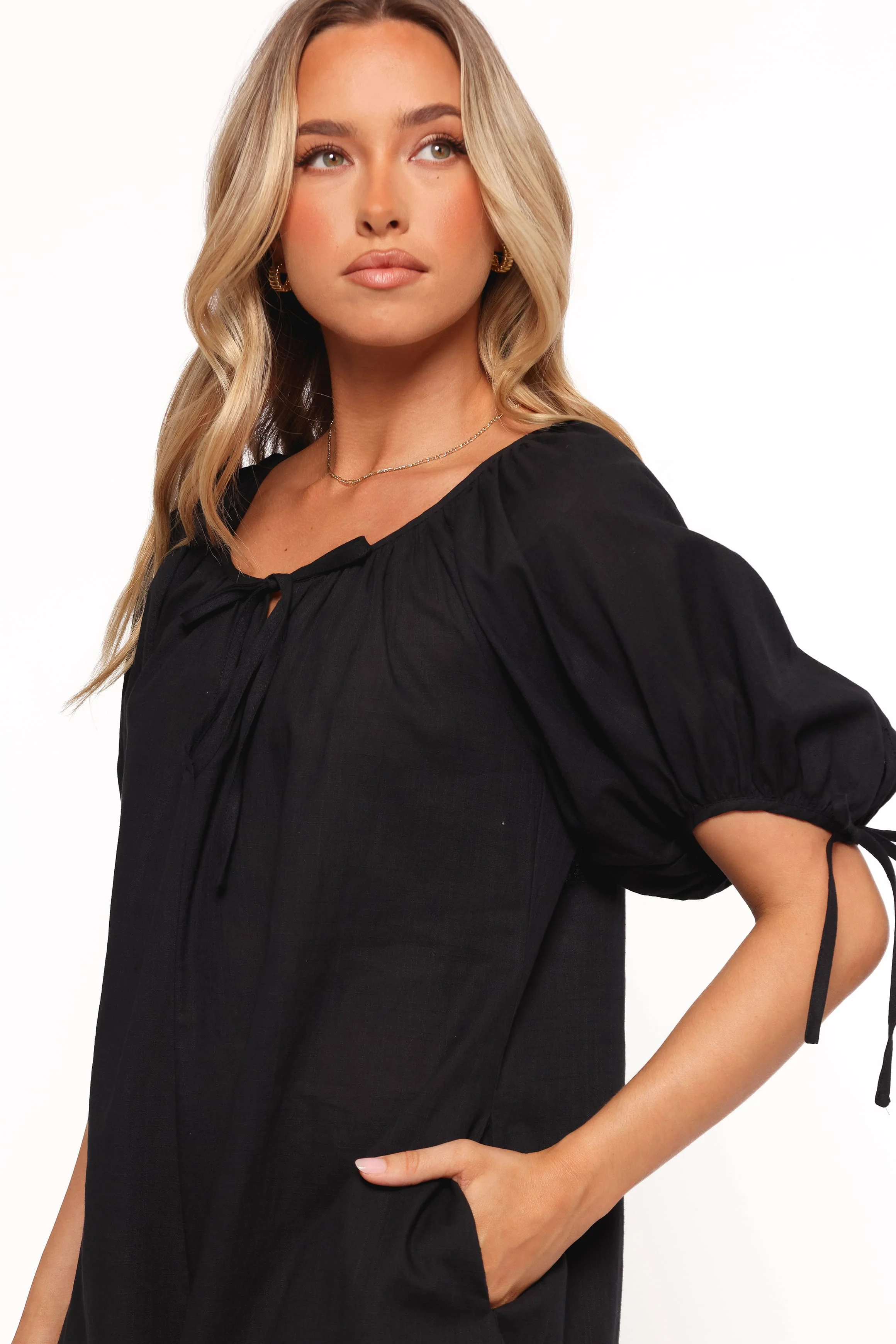 Carina Playsuit - Black - Image 7