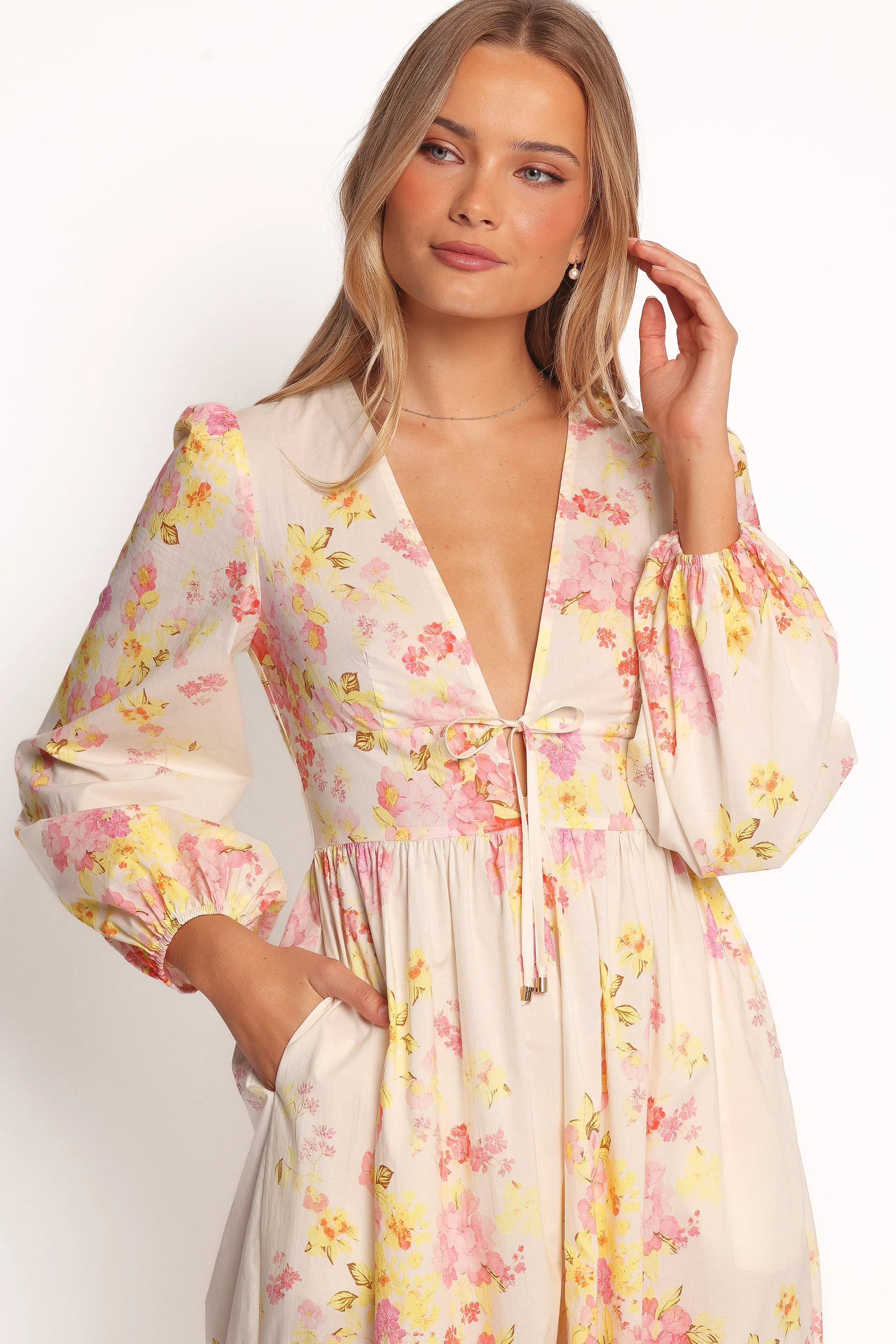 Celestine Jumpsuit - Pink Floral - Image 3