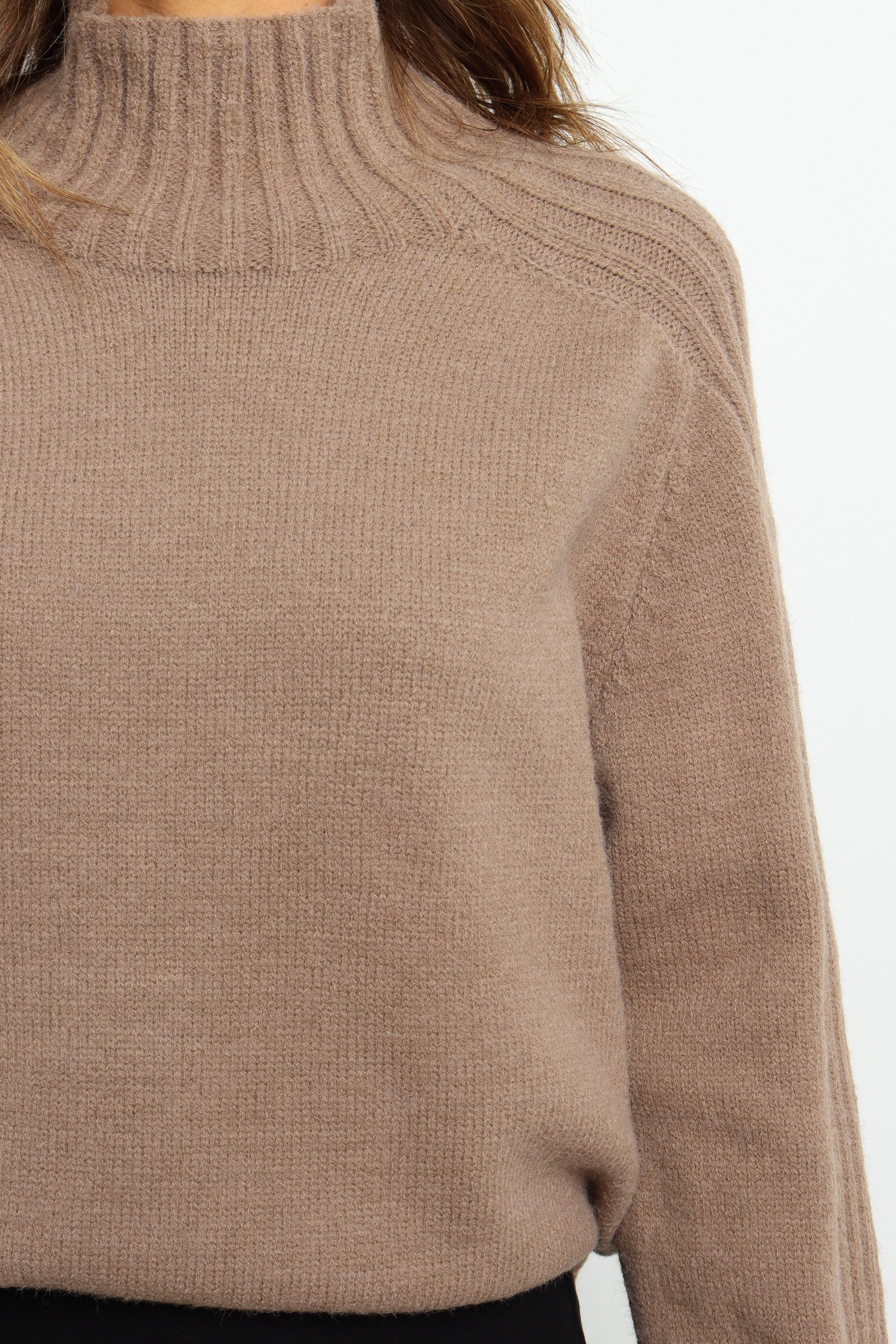 Cersi Knit Sweater - Mocha - Image 6