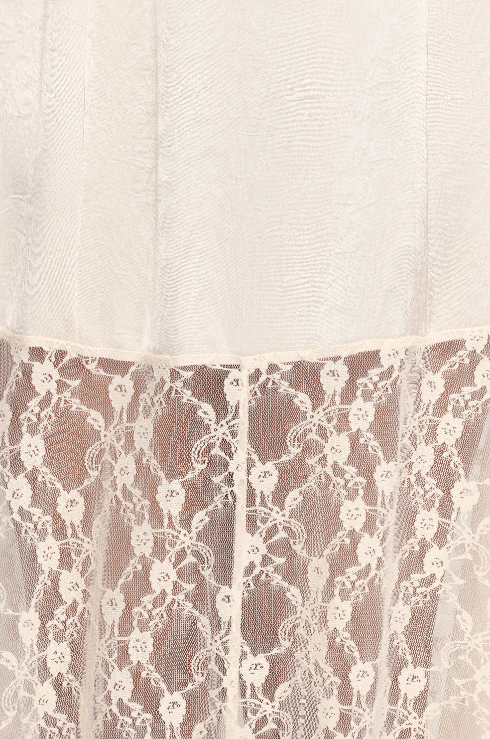 Chapel Lace Maxi Skirt - Cream - Image 5