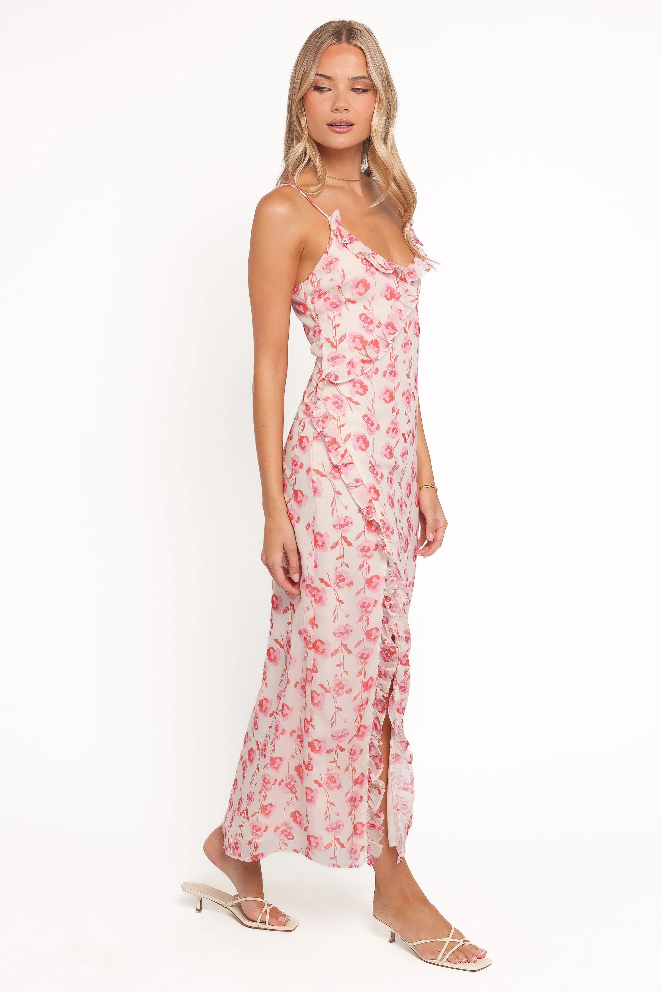 Charli Maxi Dress - Pink Floral - Image 3