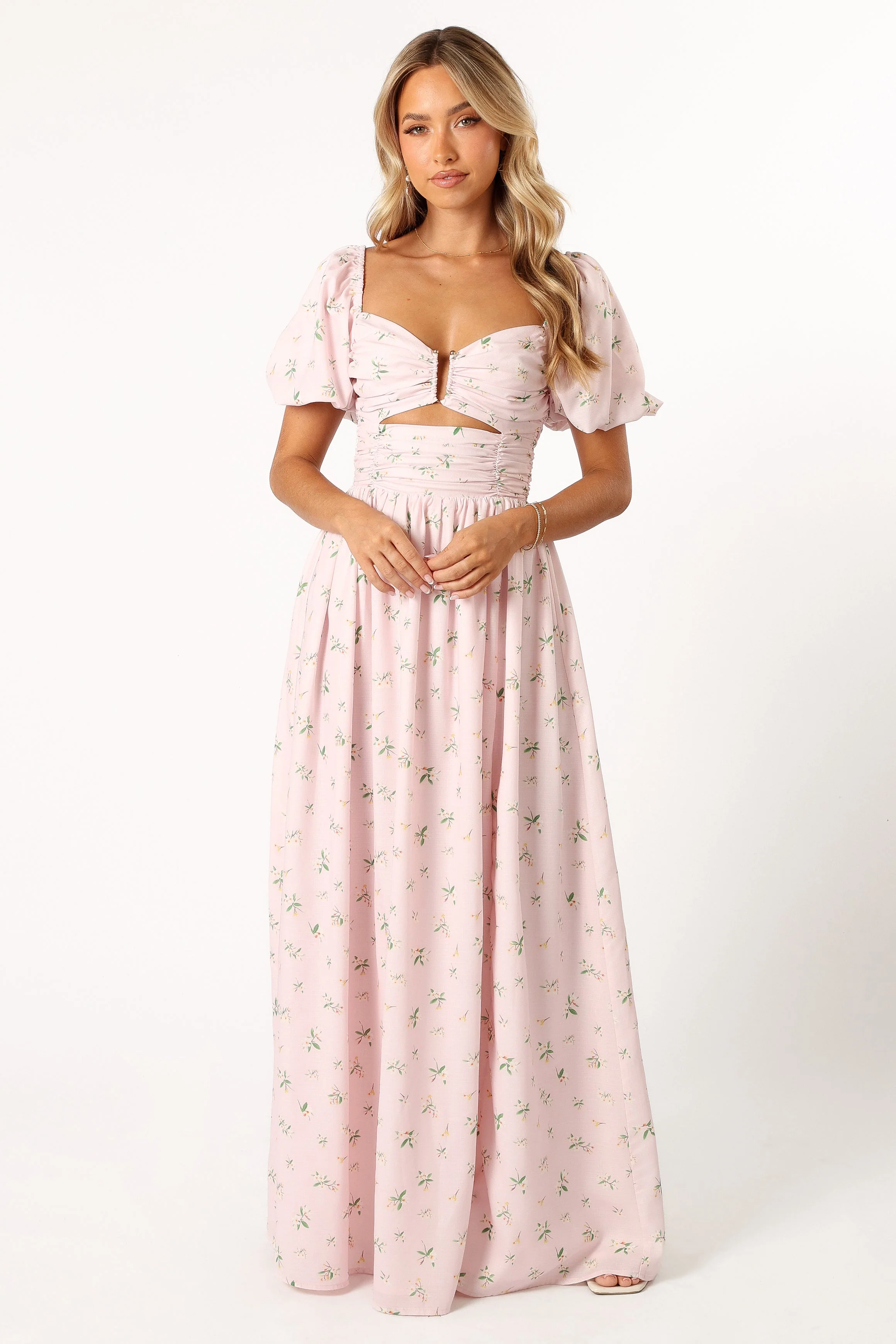 Chloe Puff Sleeve Dress - Chloe Print - Image 4