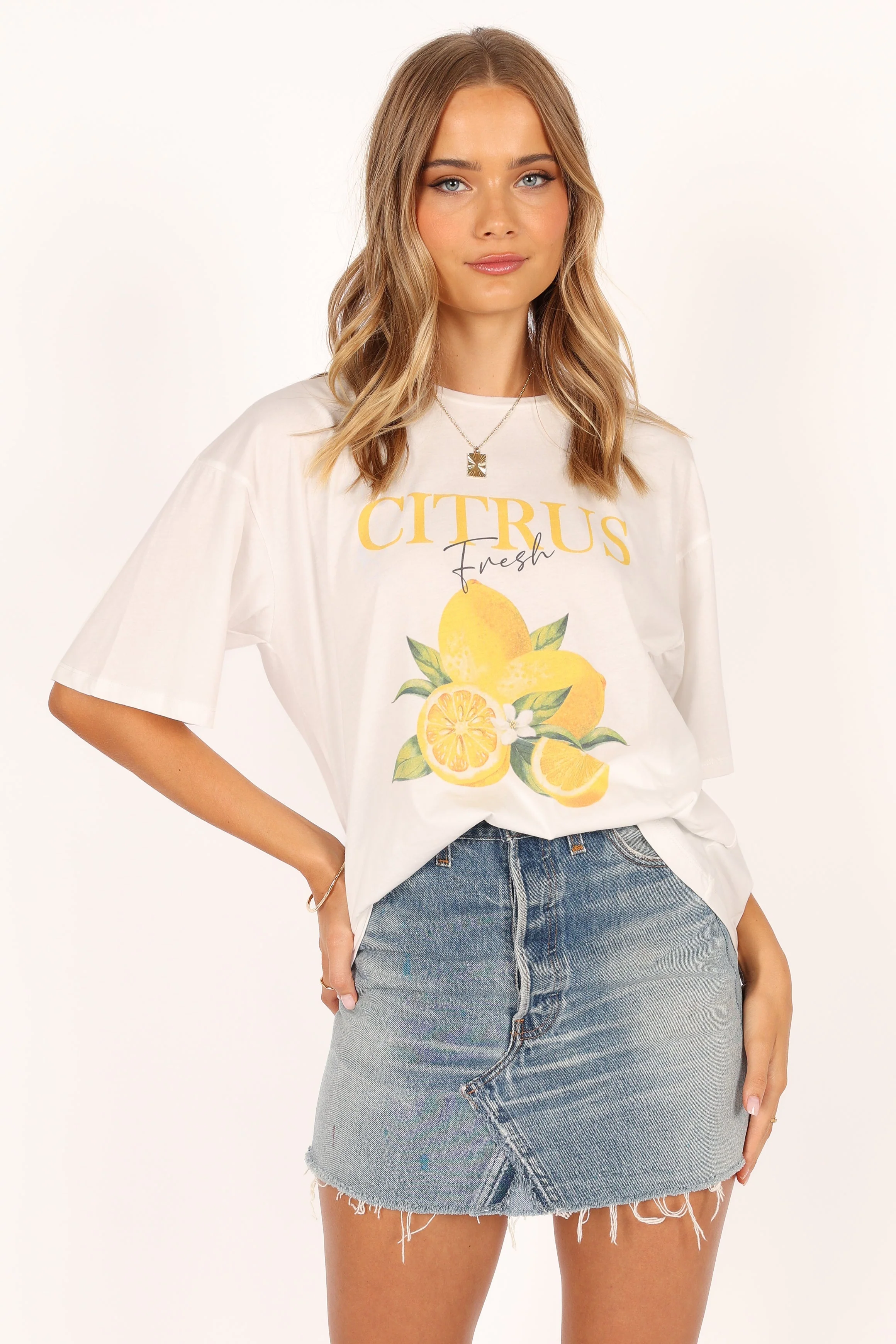 Citrus Tee - White - Image 12
