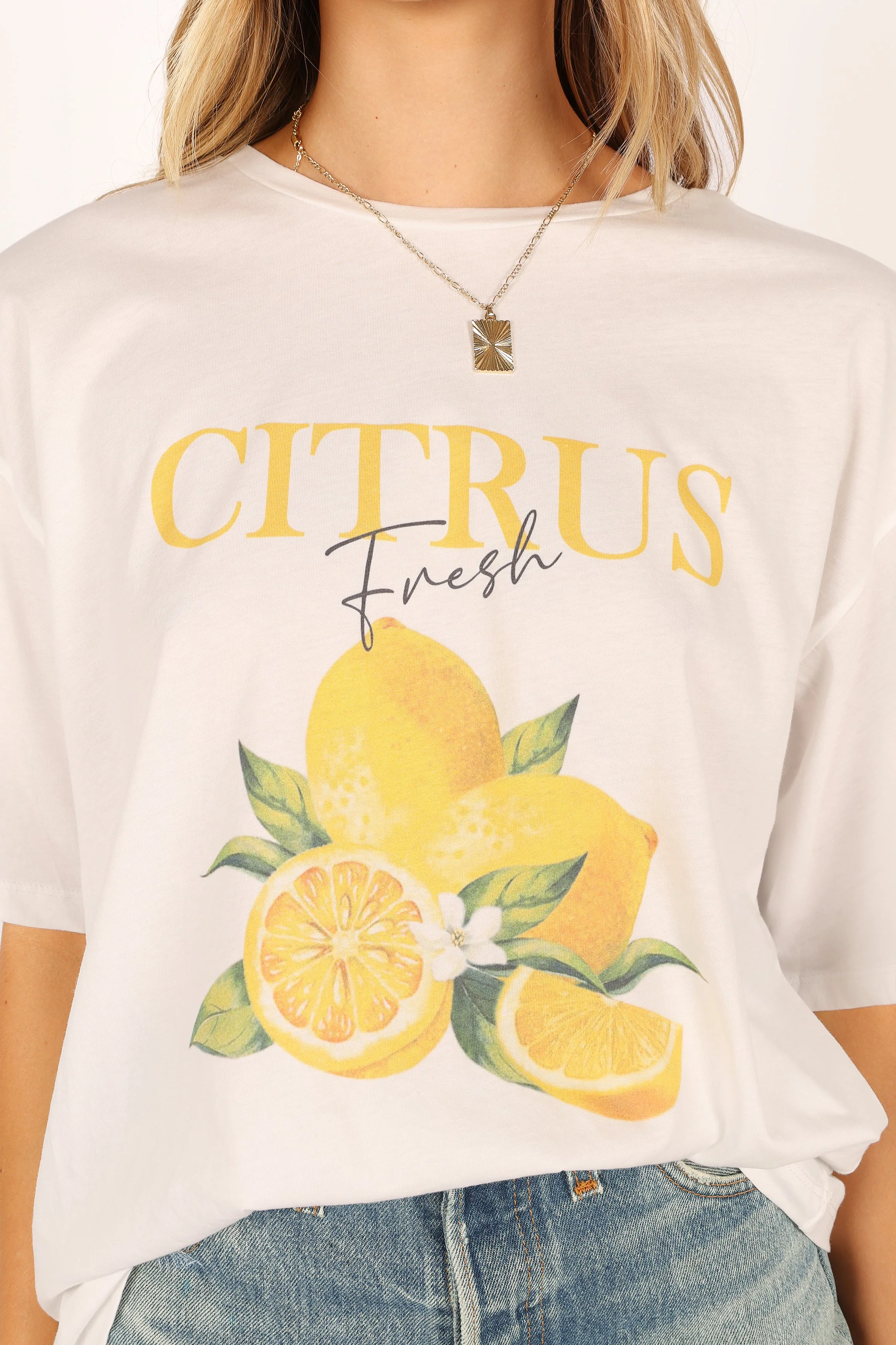 Citrus Tee - White - Image 4
