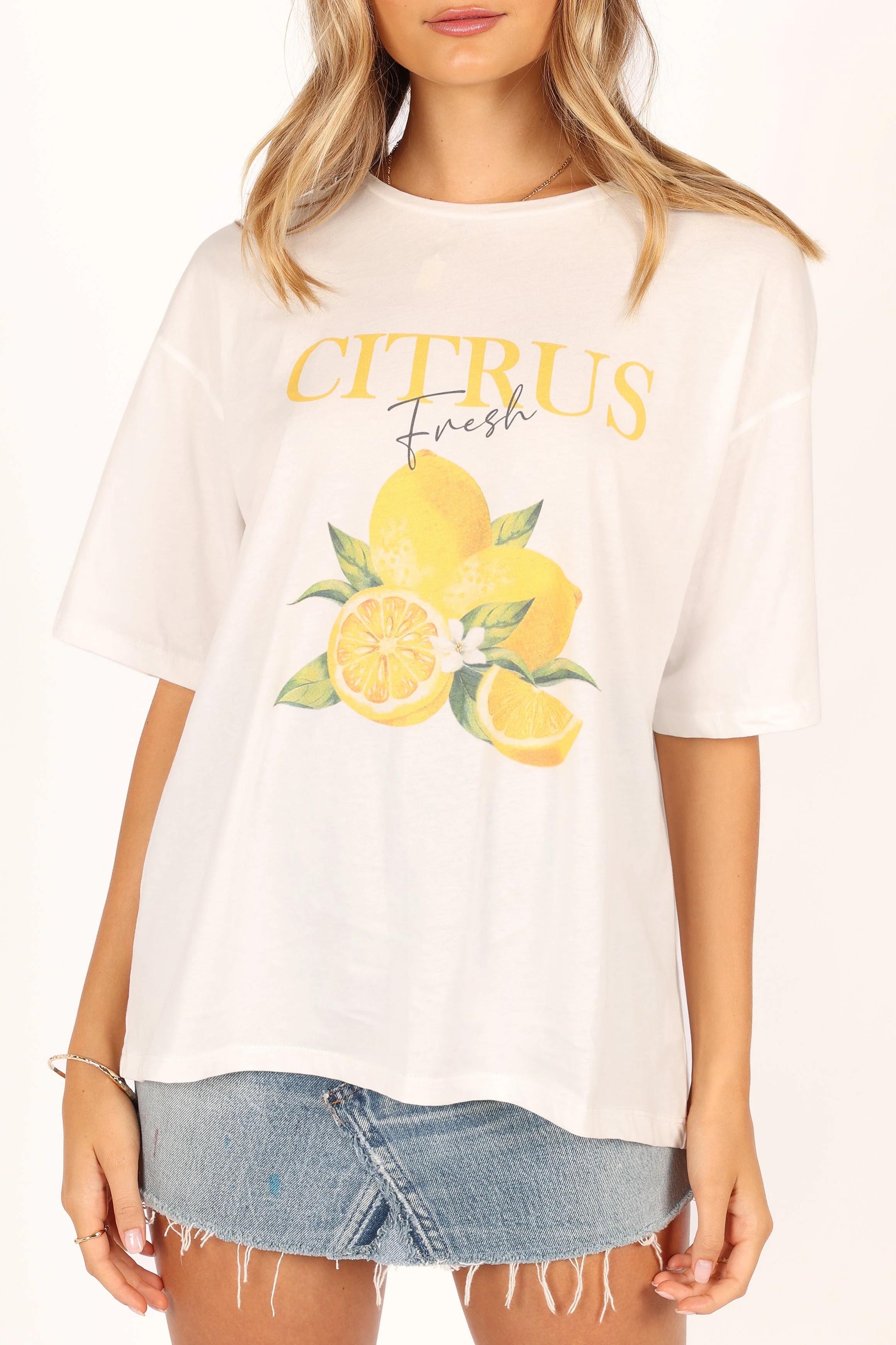 Citrus Tee - White - Image 5