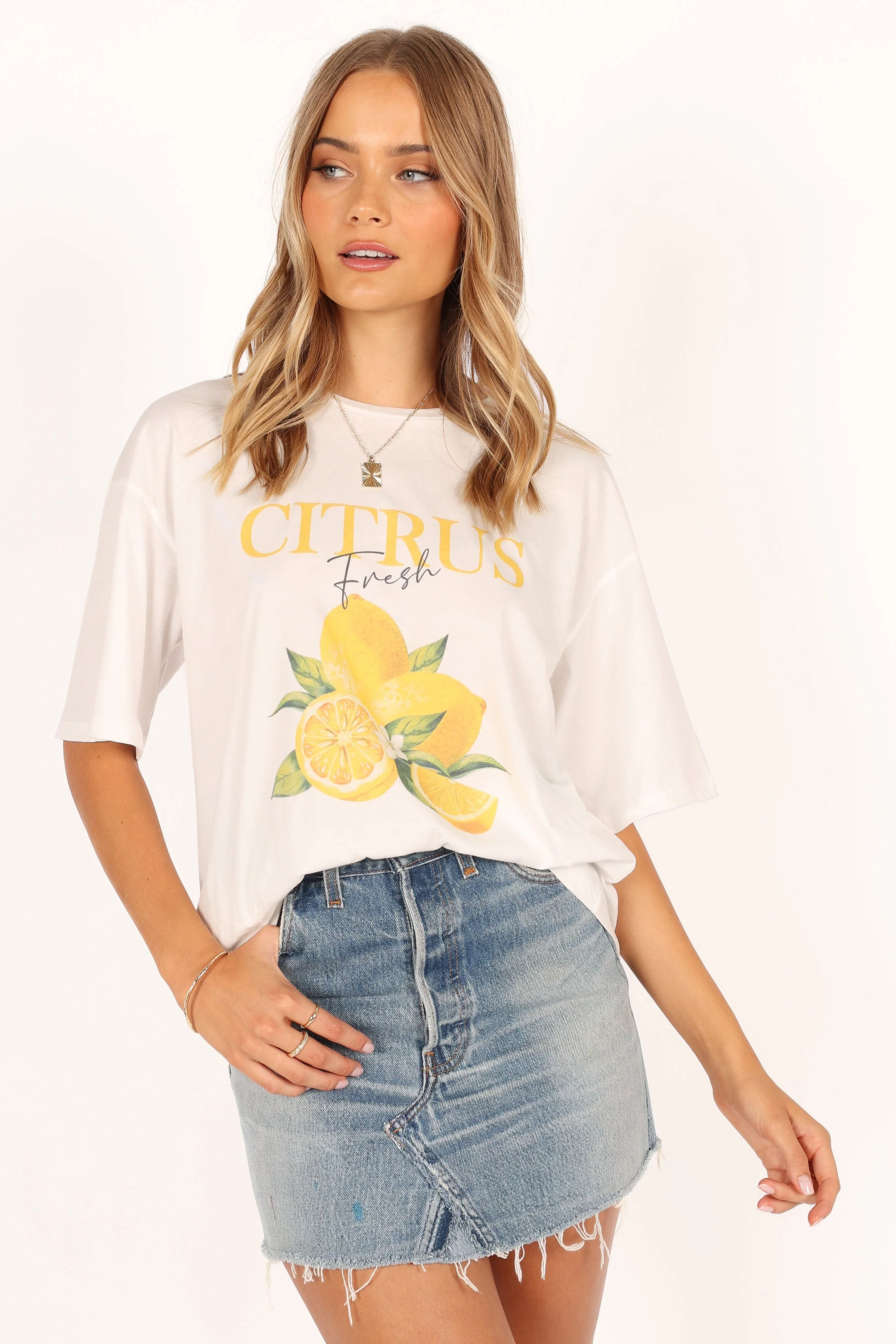 Citrus Tee - White - Image 6