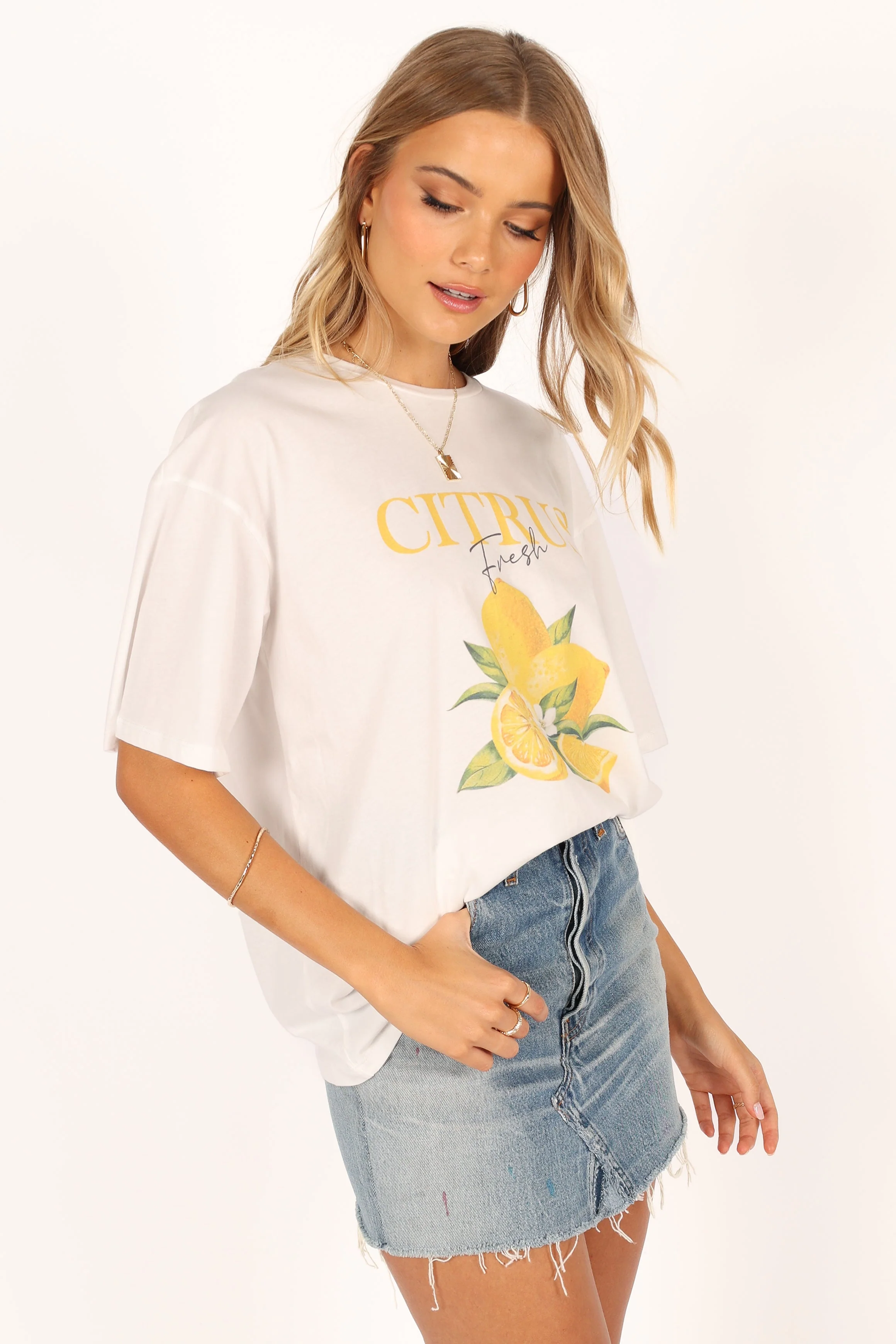 Citrus Tee - White - Image 9
