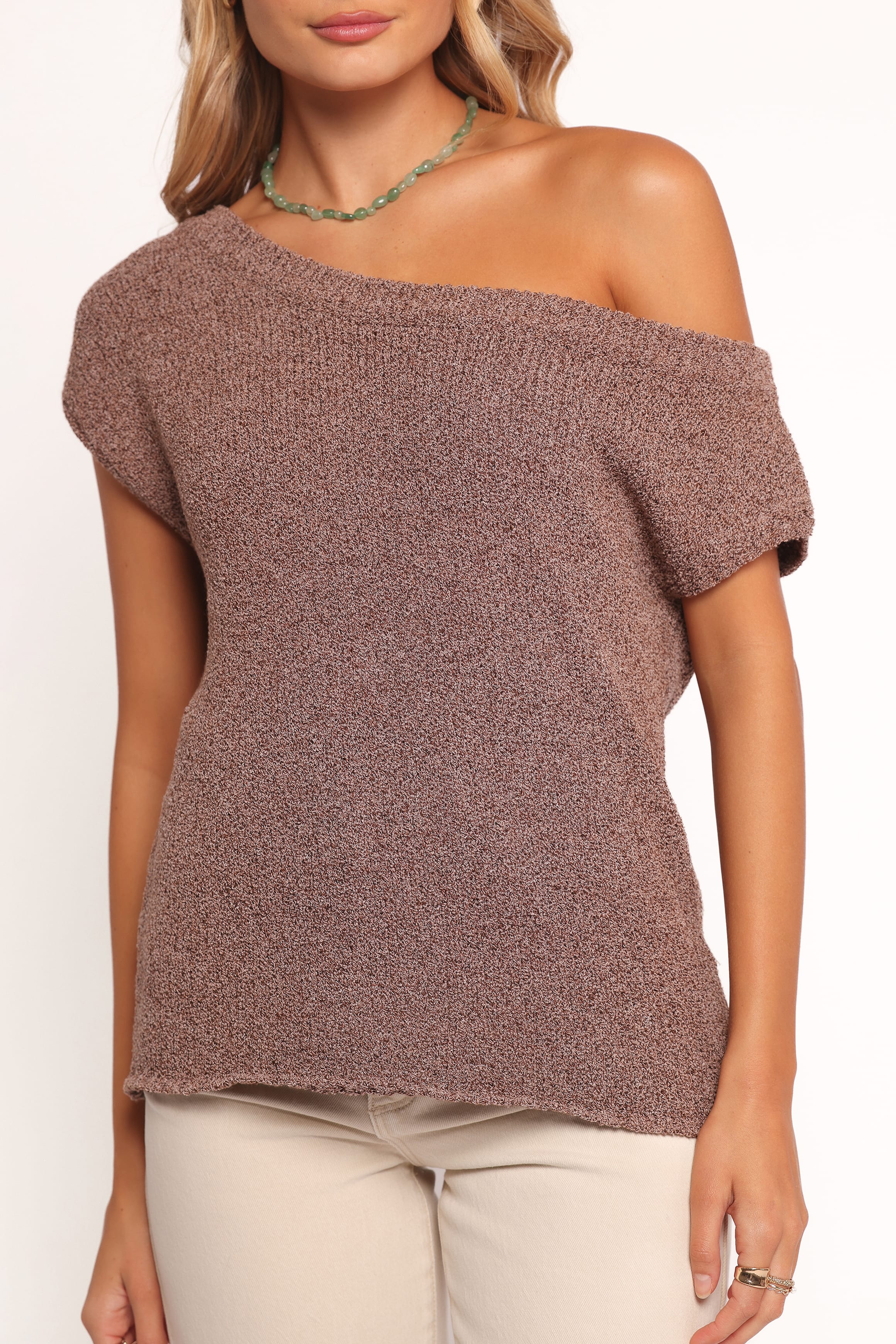 Coco Knit Top - Chocolate - Image 2