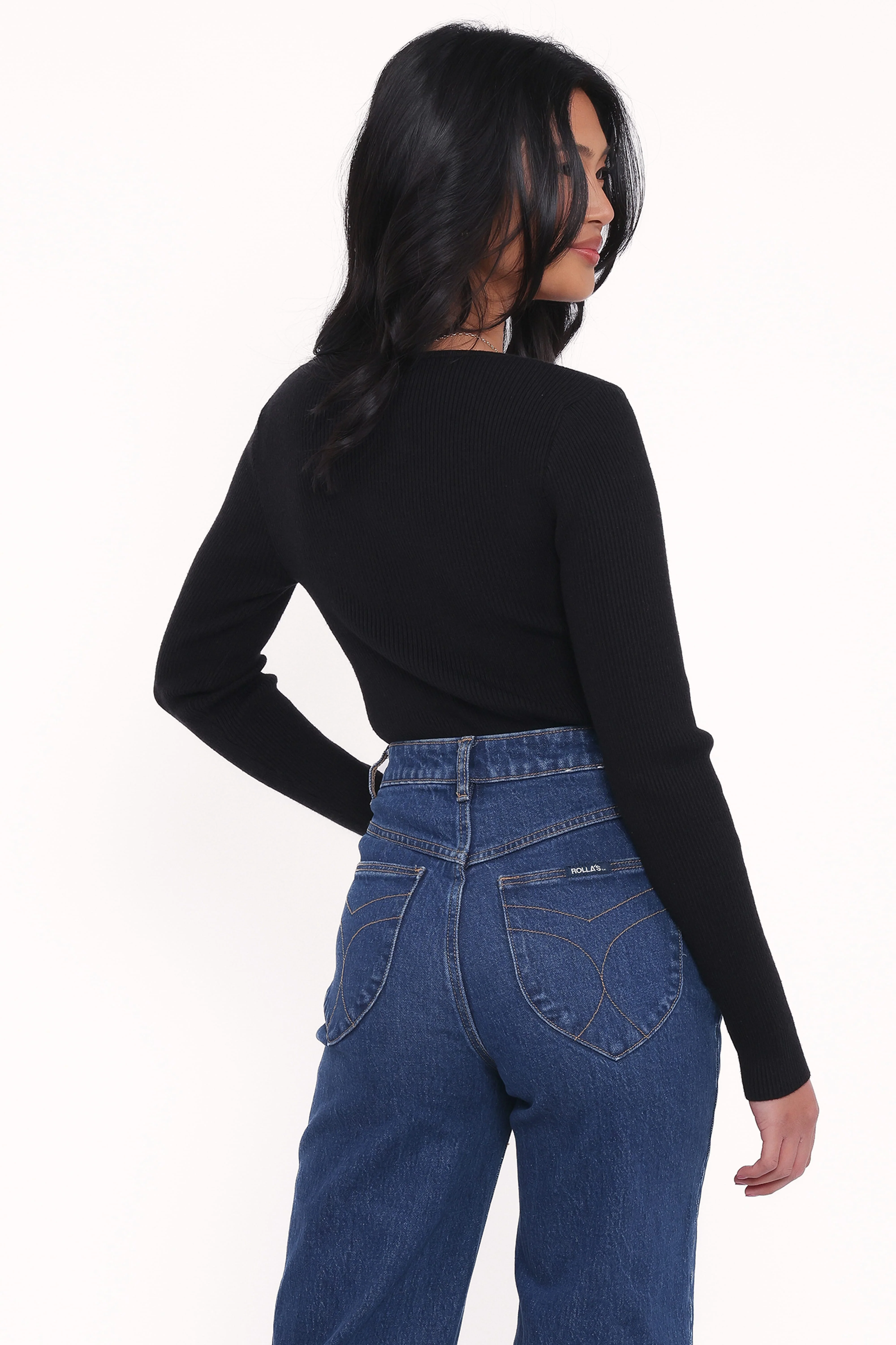 Cooper Knit Top - Black - Image 4