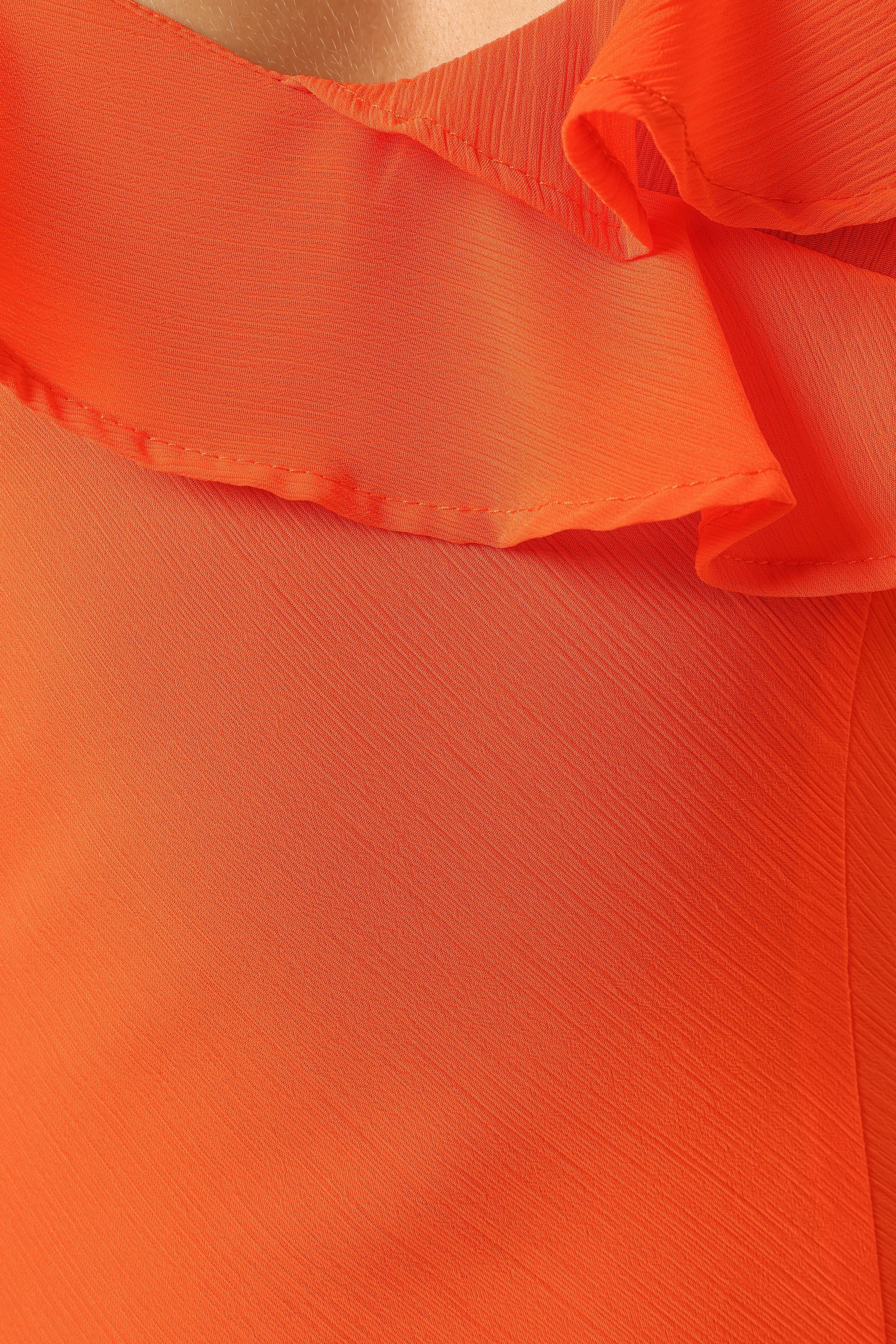 Dalia Maxi Dress - Tangerine - Image 8