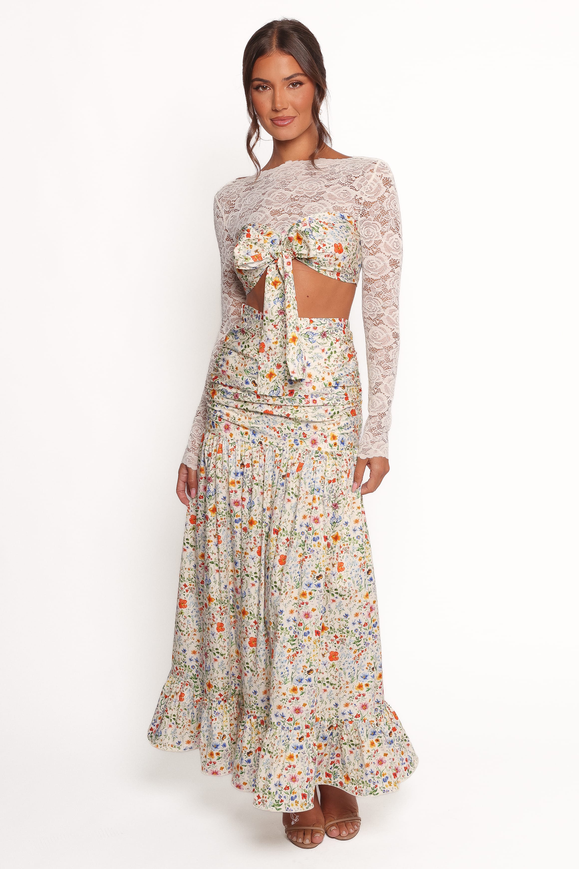 Dara Maxi Skirt - Garden Floral - Image 2