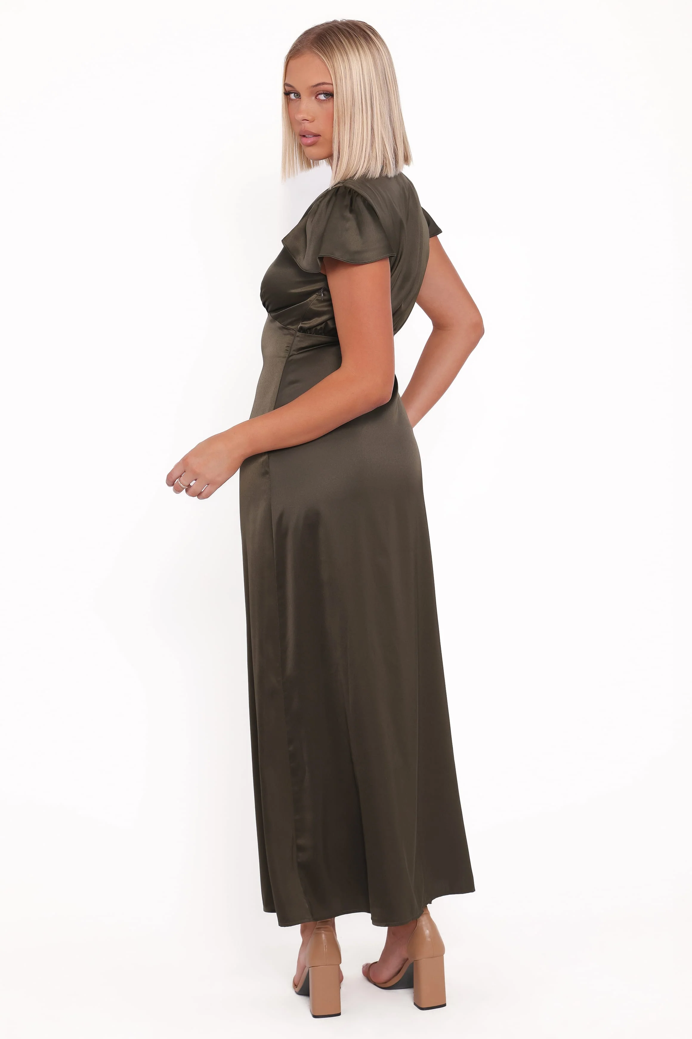 Dean Maxi Dress - Olive - Image 4
