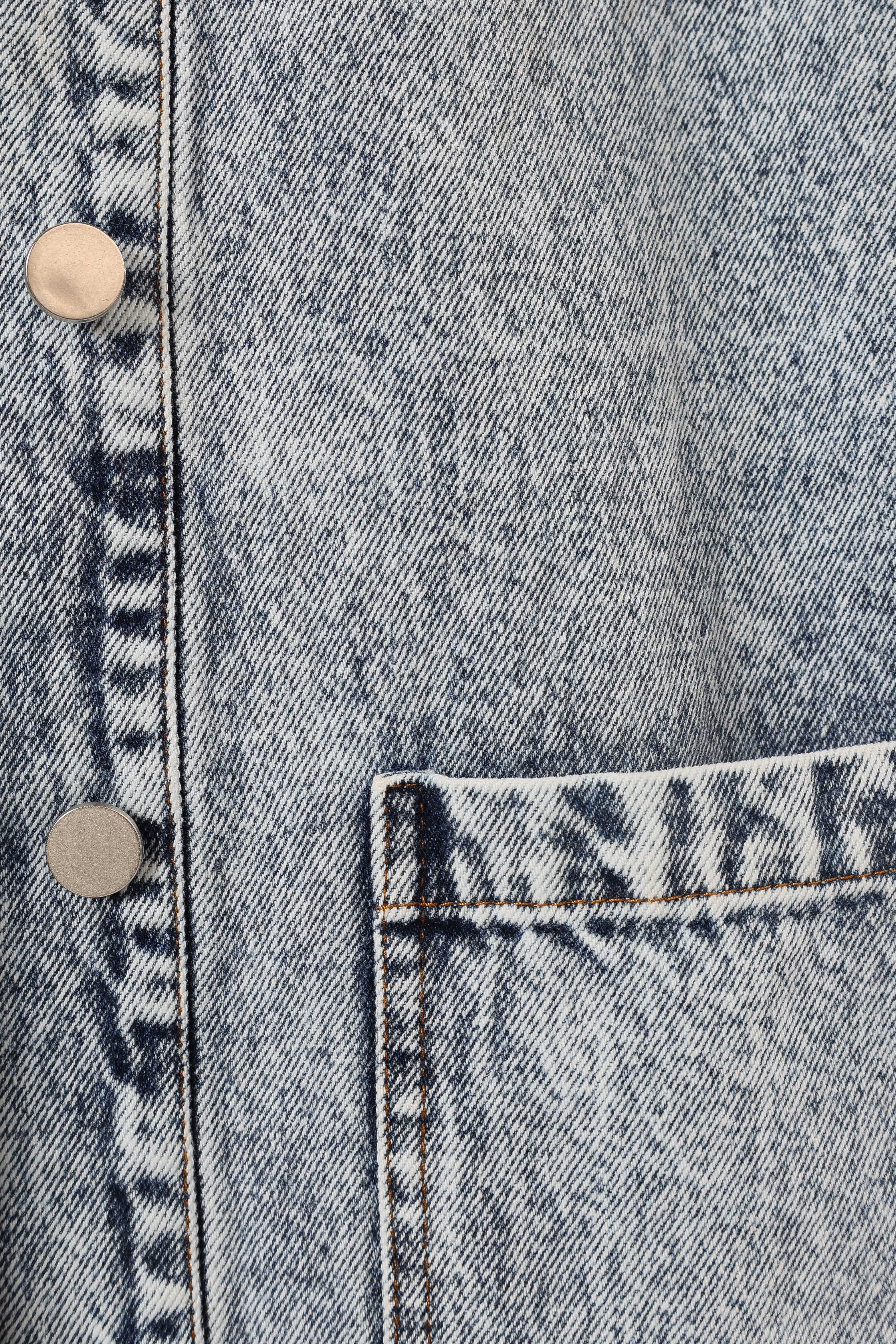 Delana Denim Jacket - Denim - Image 7