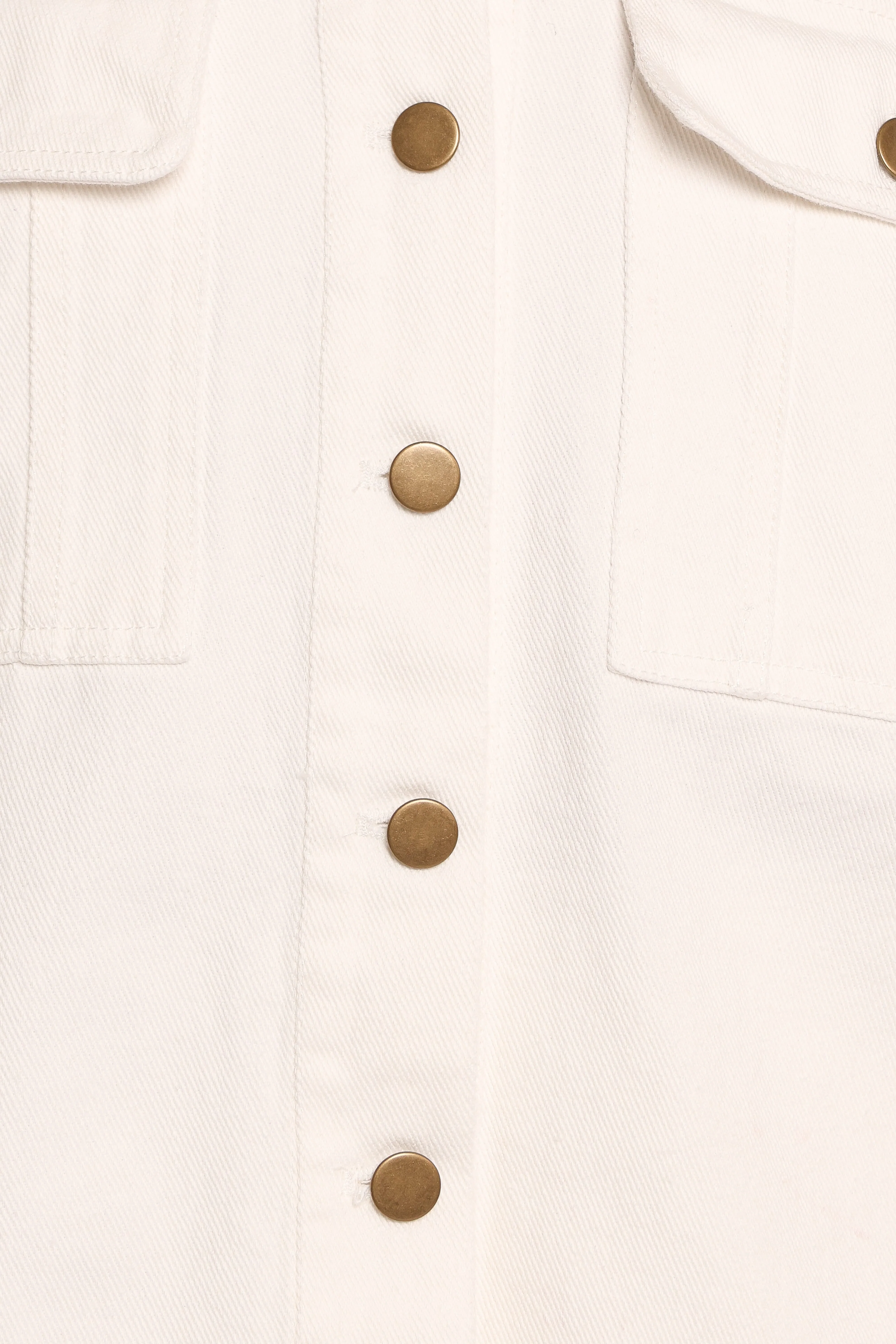 Della Denim Shirt - Off White - Image 7