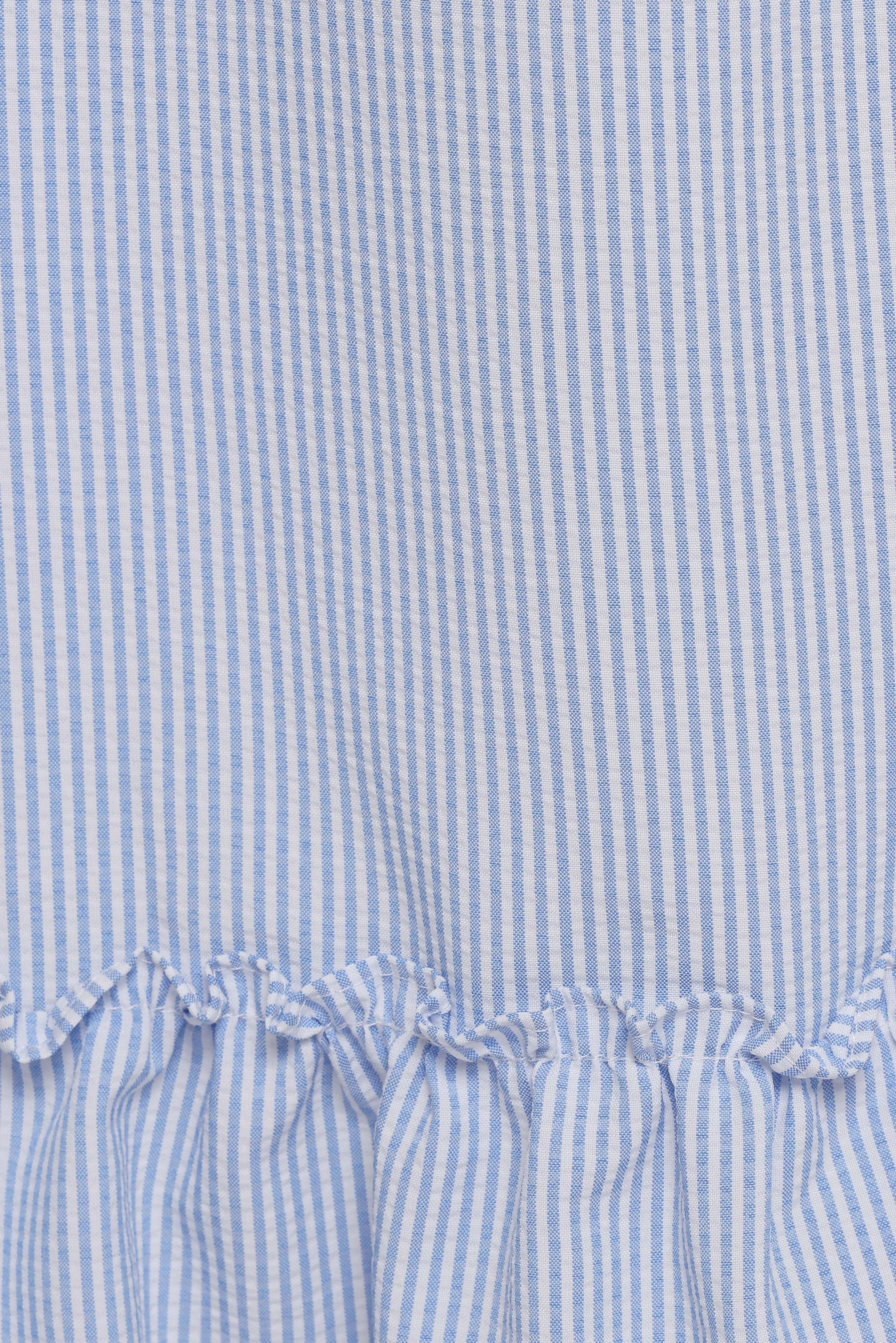 Delyra Top - Blue Stripe - Image 7