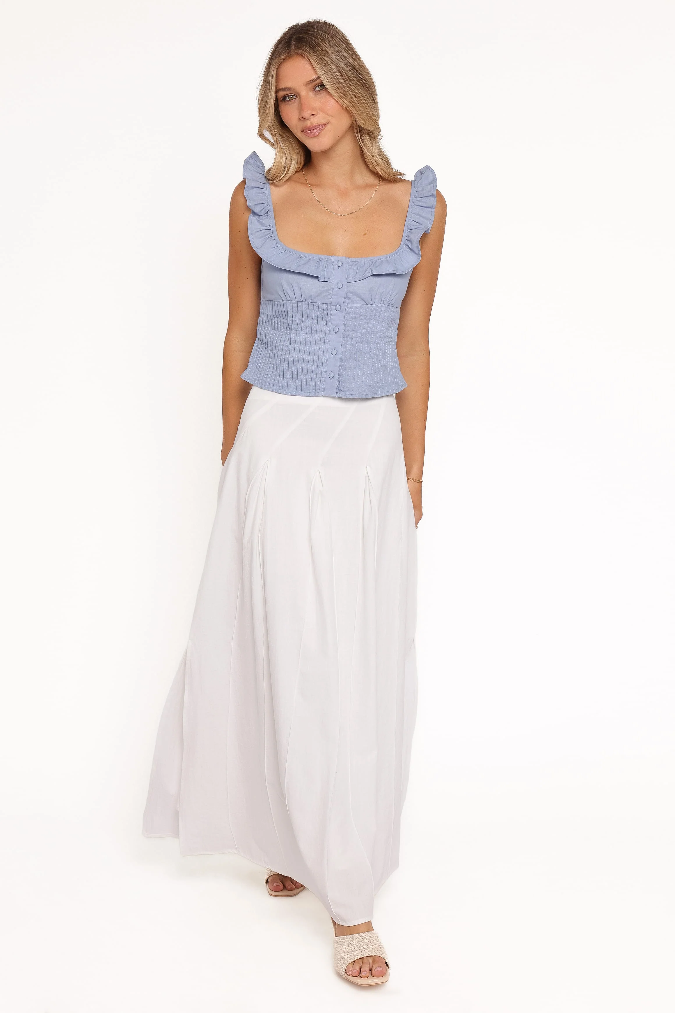 Dervla Top - Blue - Image 7