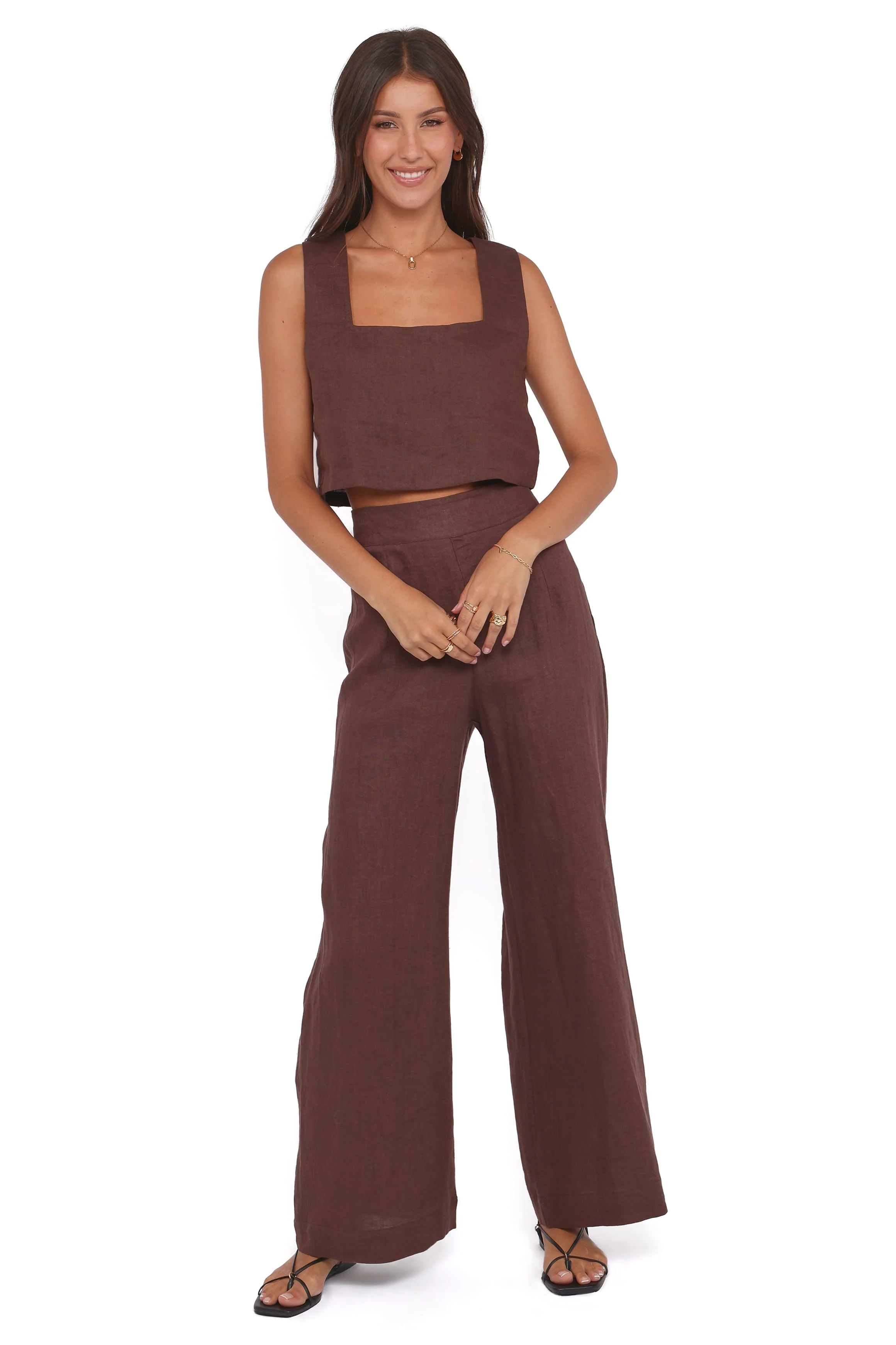 Devlin Top - Brown - Image 5