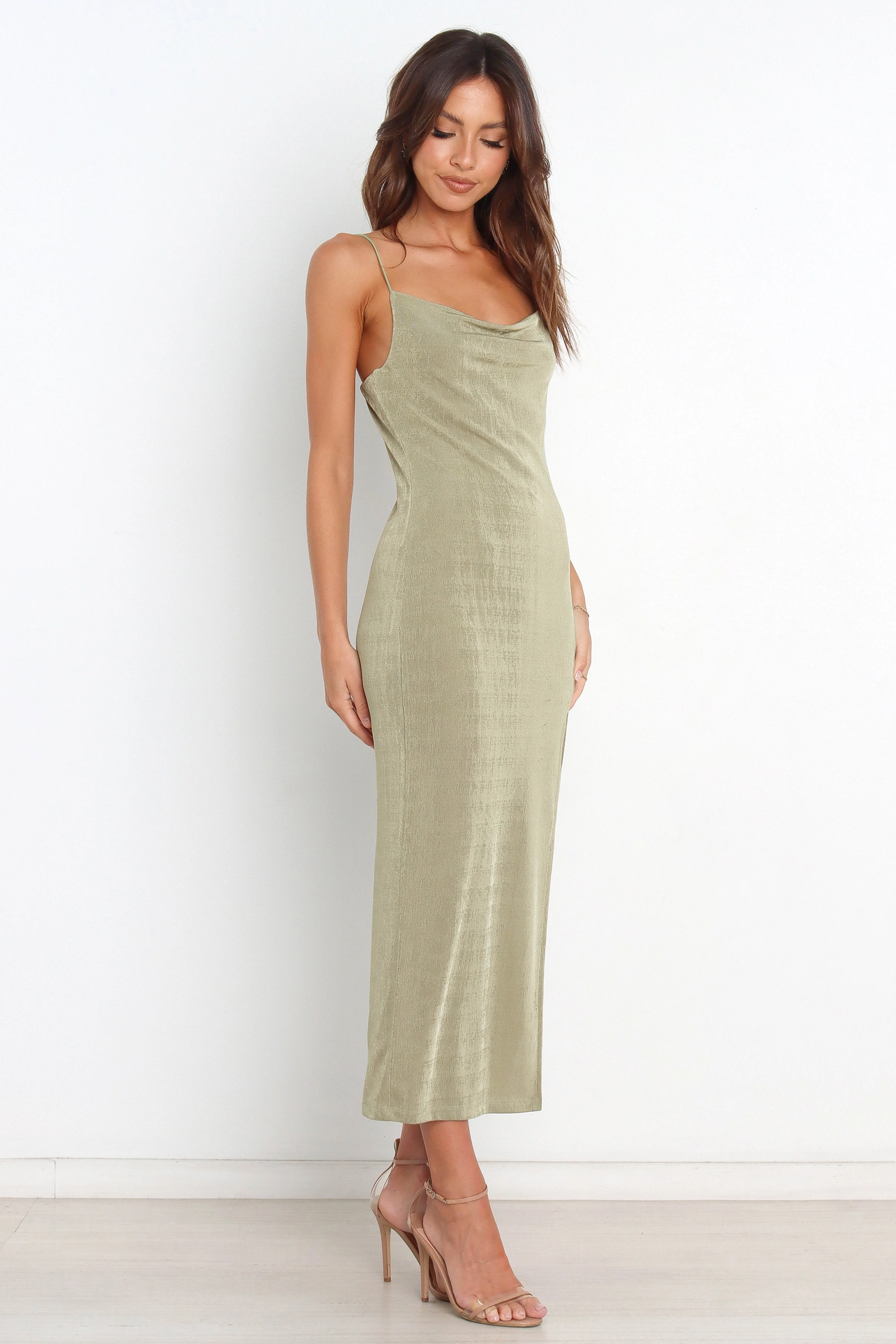 Diani Dress - Olive - Image 7