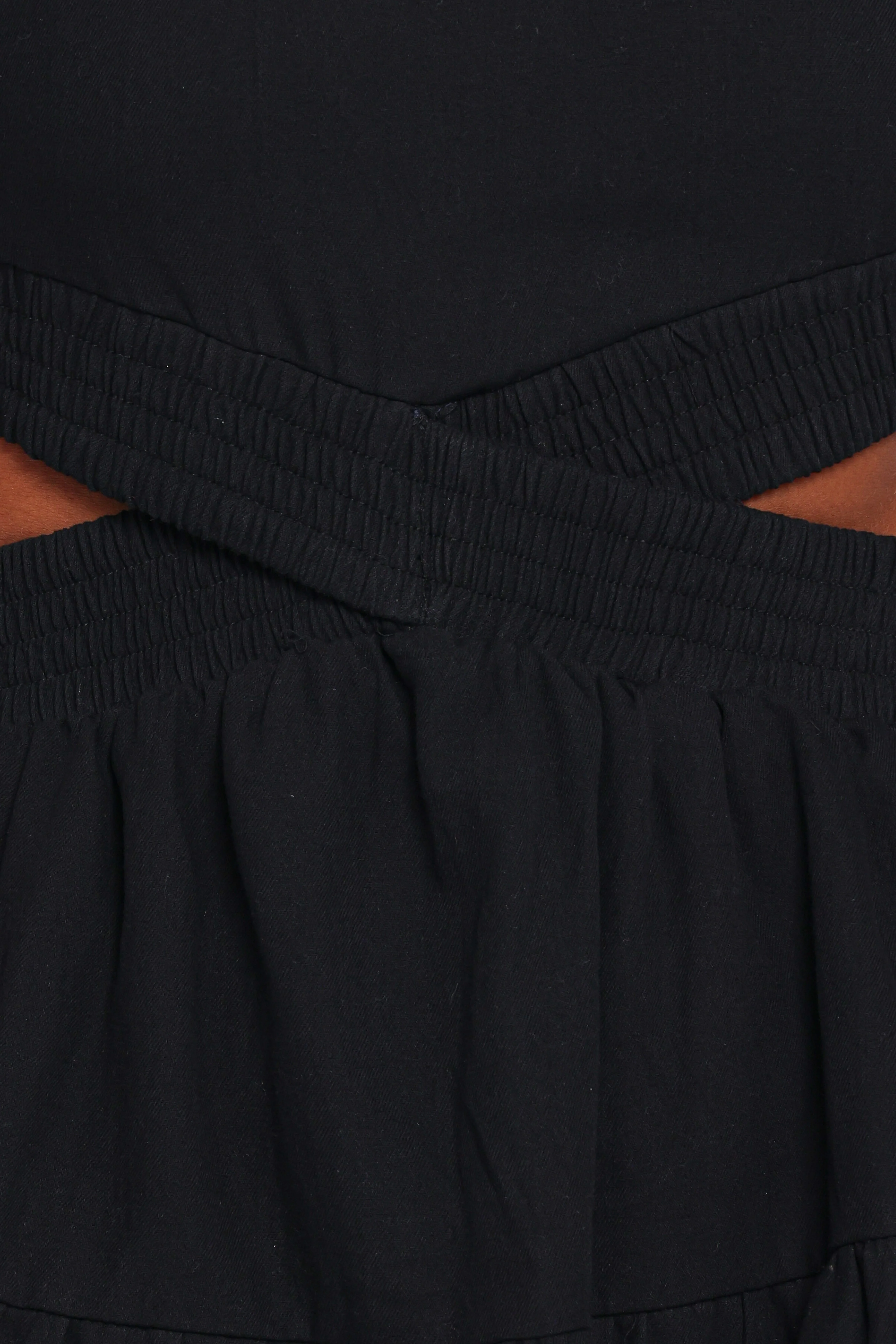 Doris Mini Dress - Black - Image 6