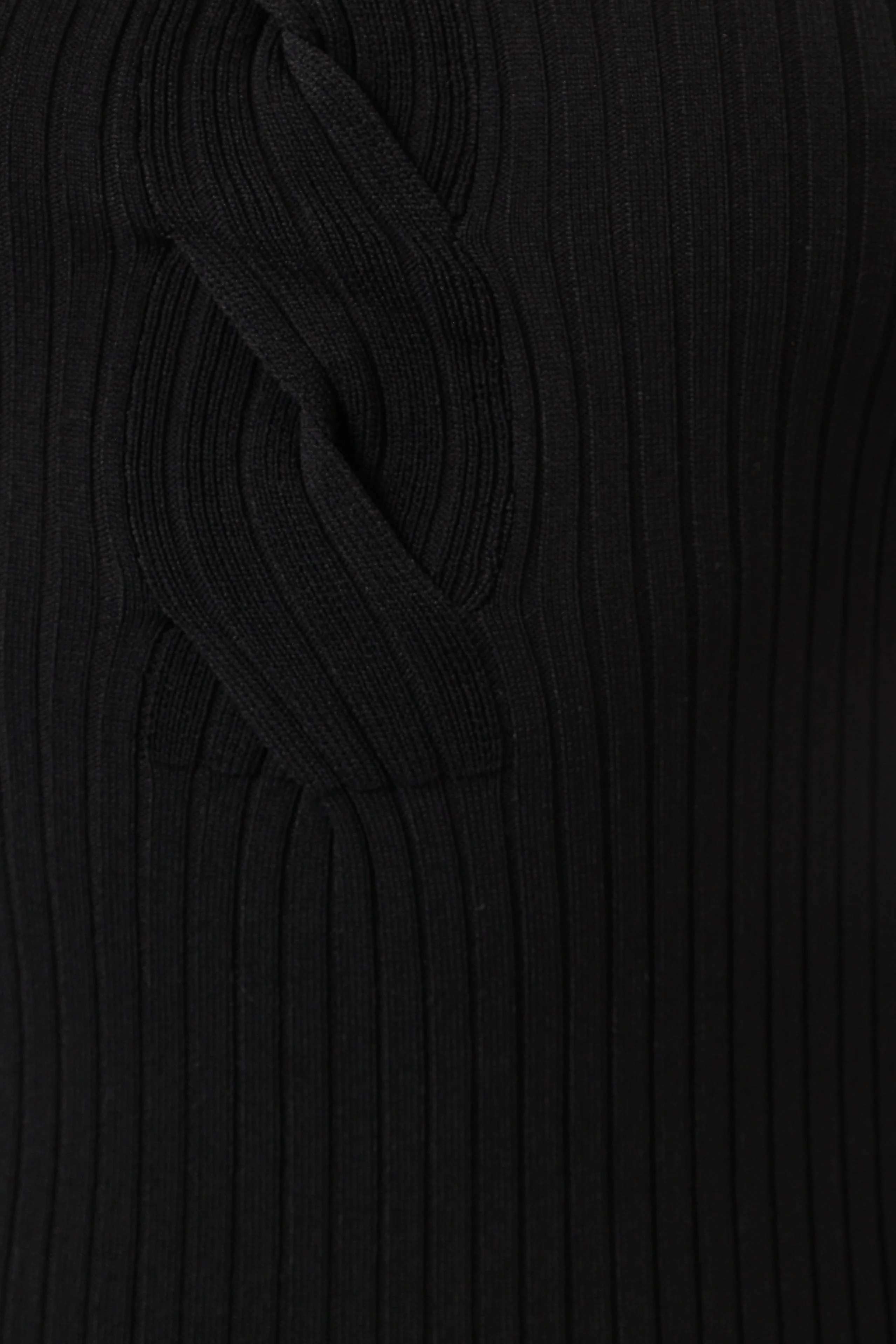 Easton Maxi Knit Dress - Black - Image 8