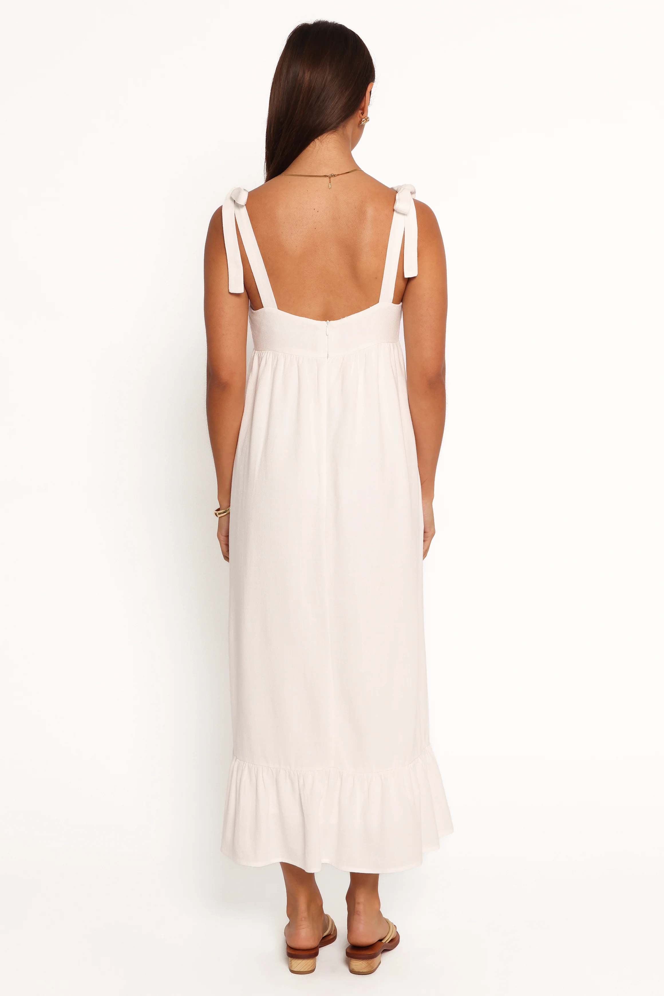 Edison Midi Dress - White - Image 4
