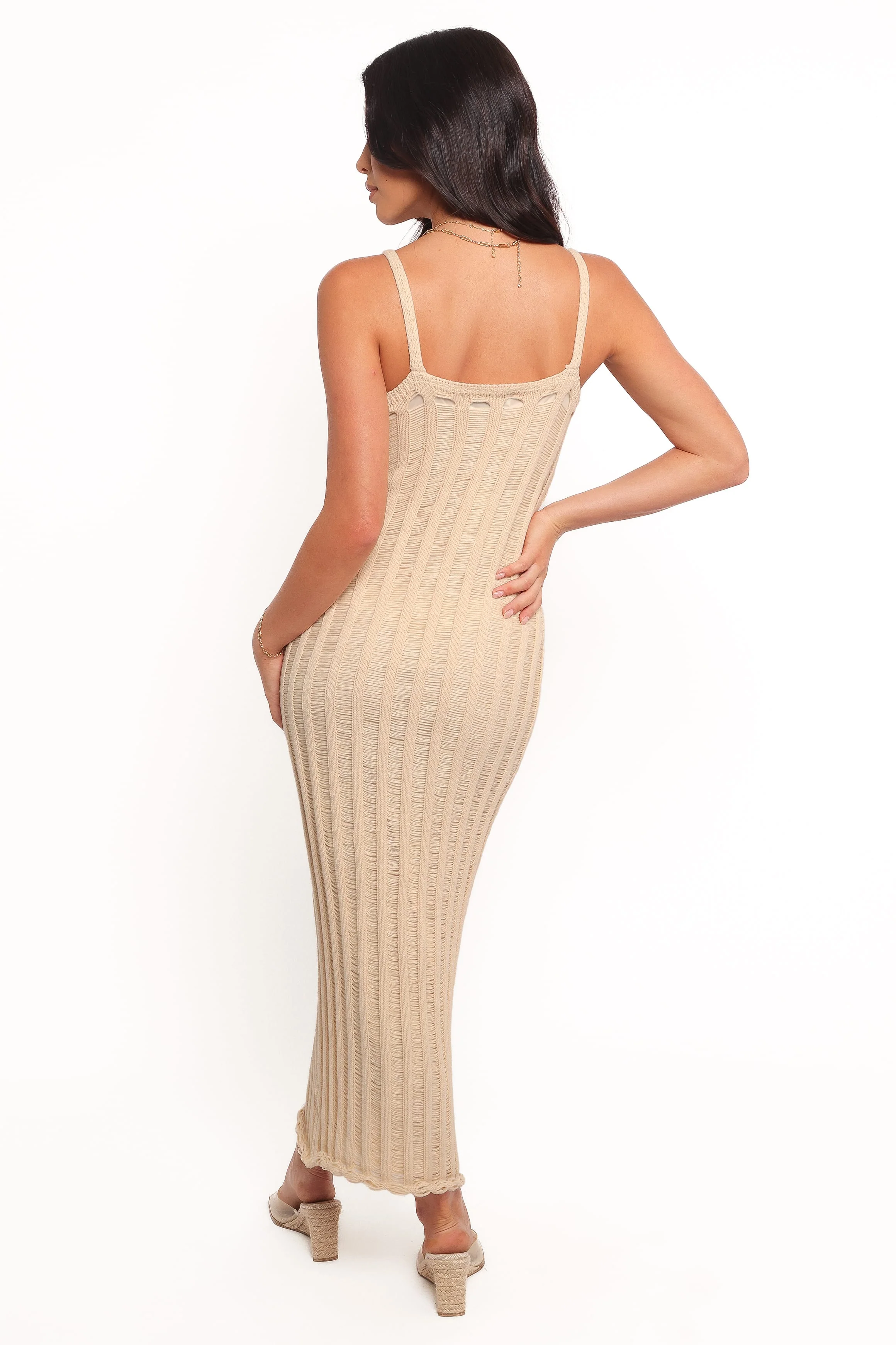 Eleanor Maxi Dress - Beige - Image 4