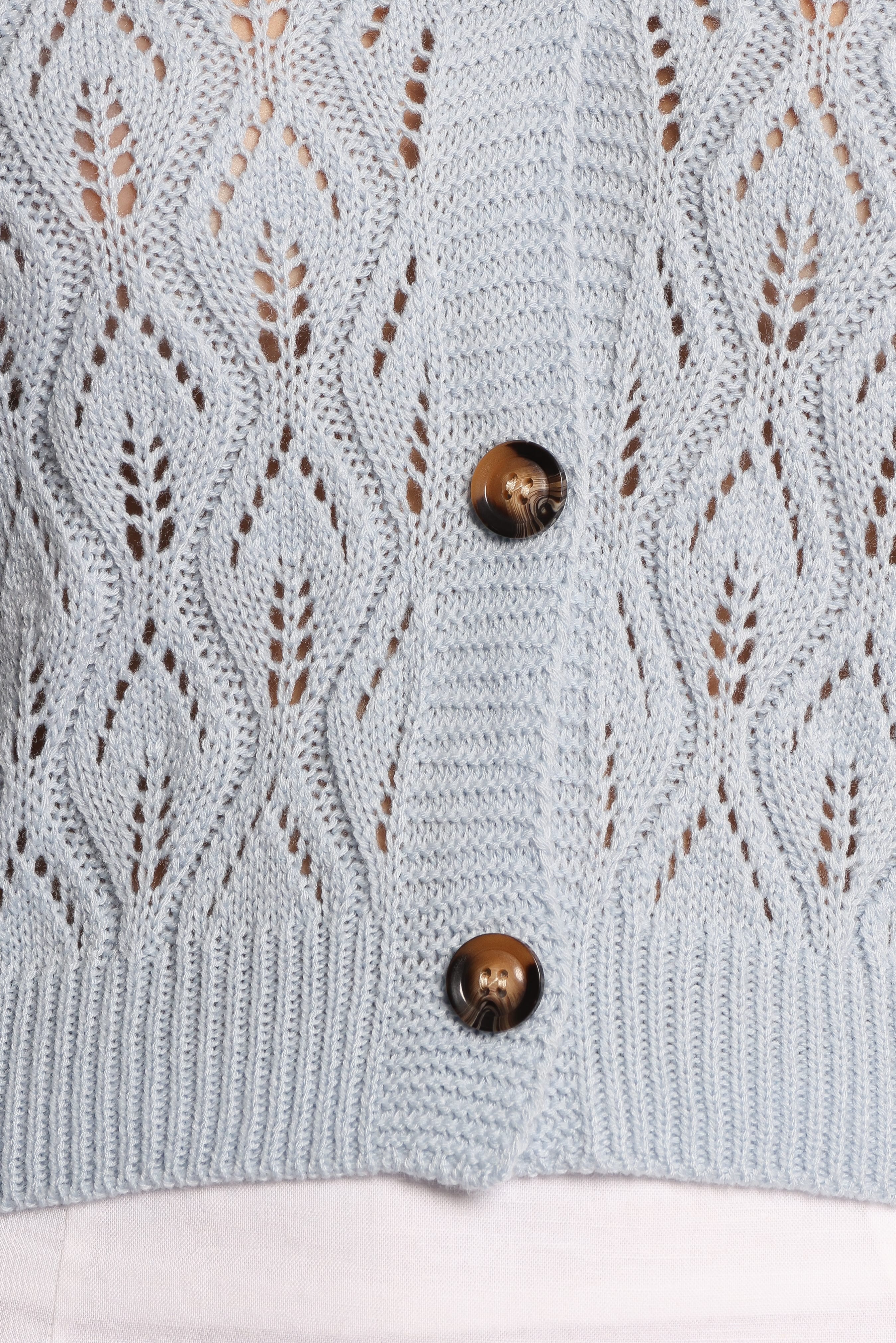 Ellen Cardigan - Pale Blue - Image 7