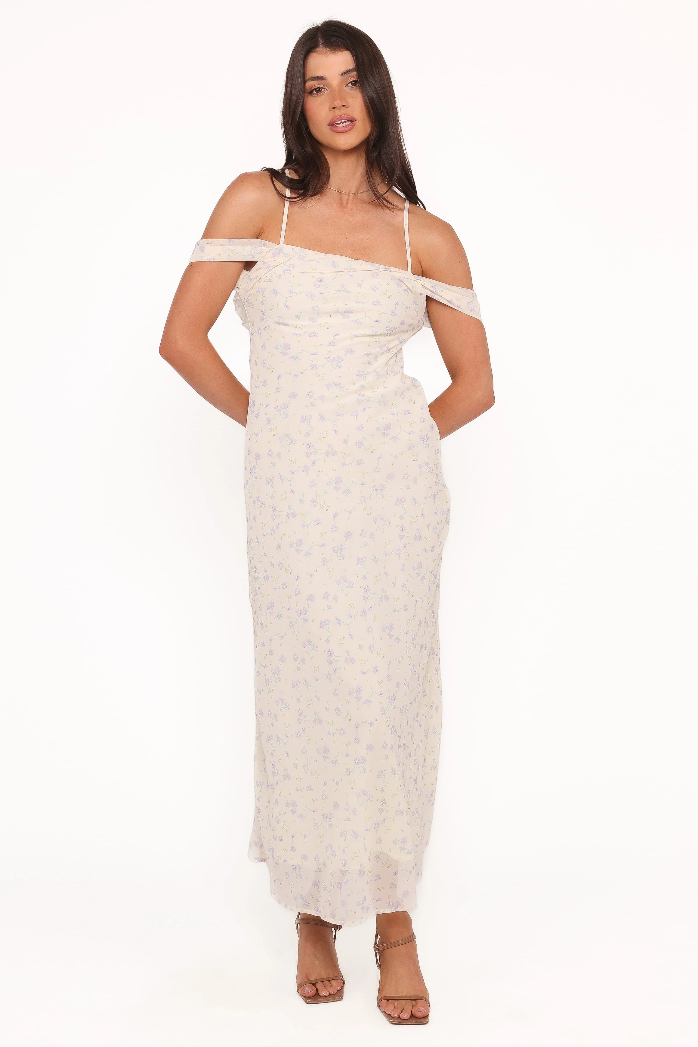 Elwood Midi Dress - Yellow Ditsy Floral - Image 2