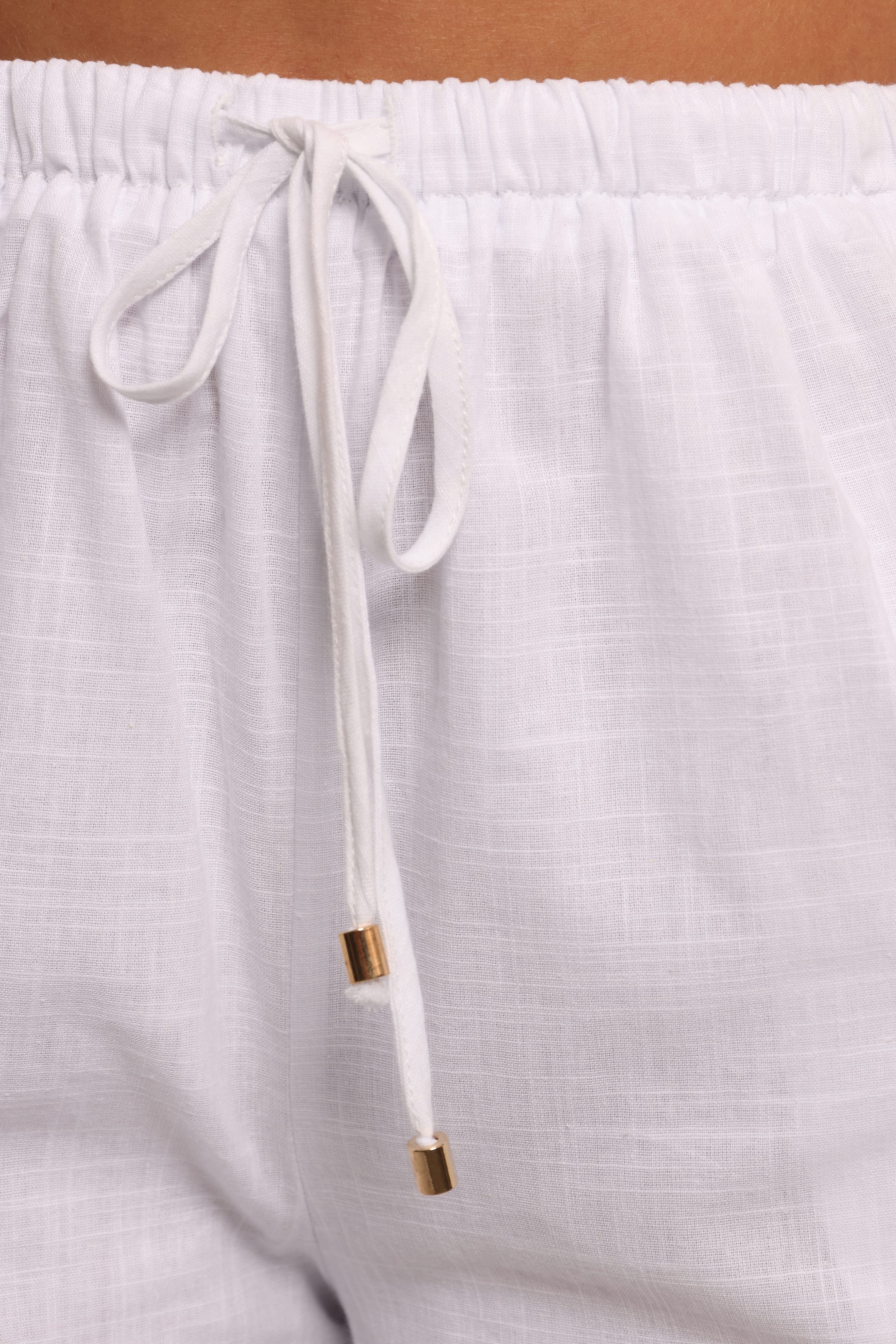 Ember Cotton Pants - White - Image 8