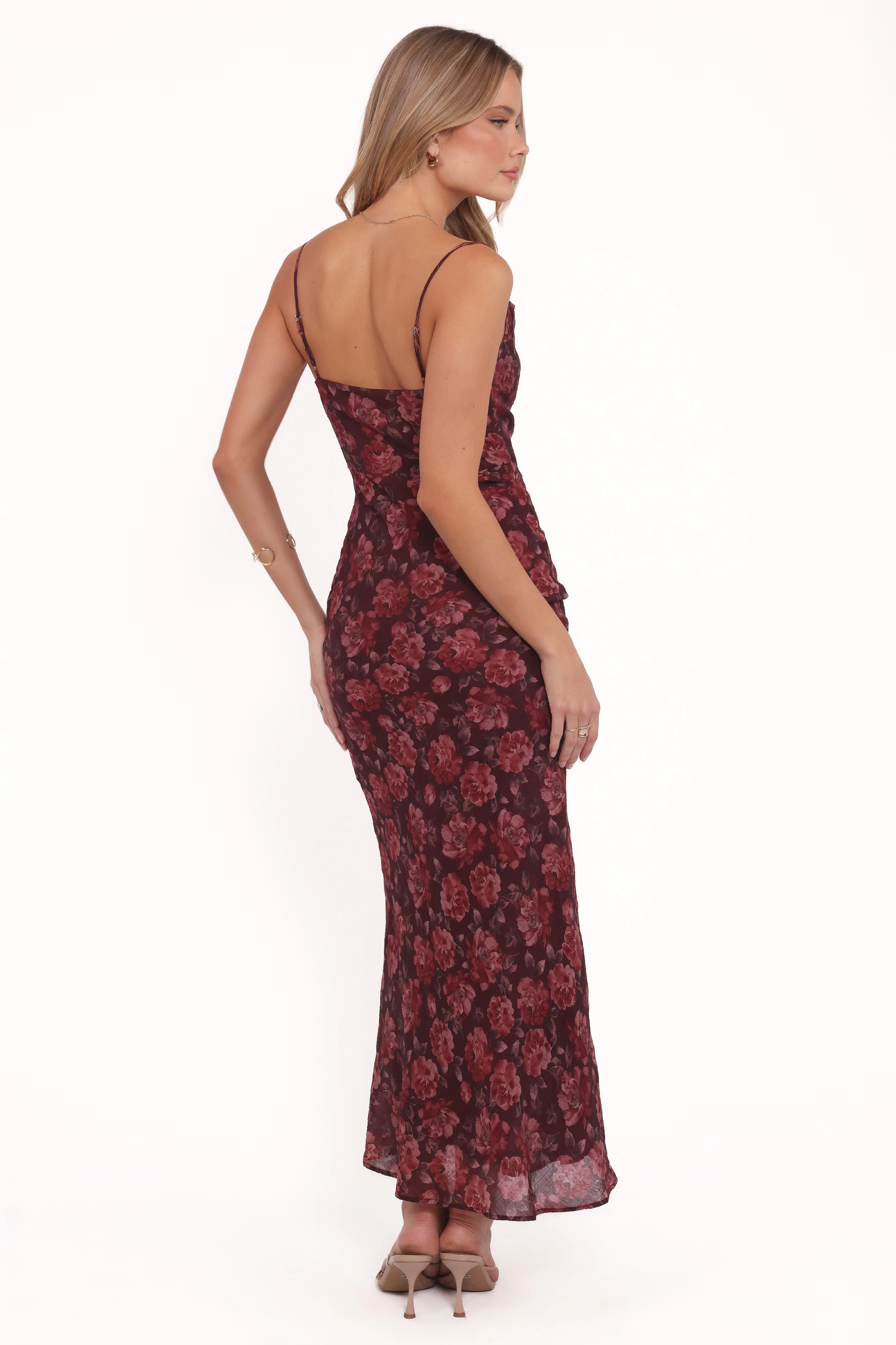 Esmeralda Maxi Dress - Pink Floral - Image 4