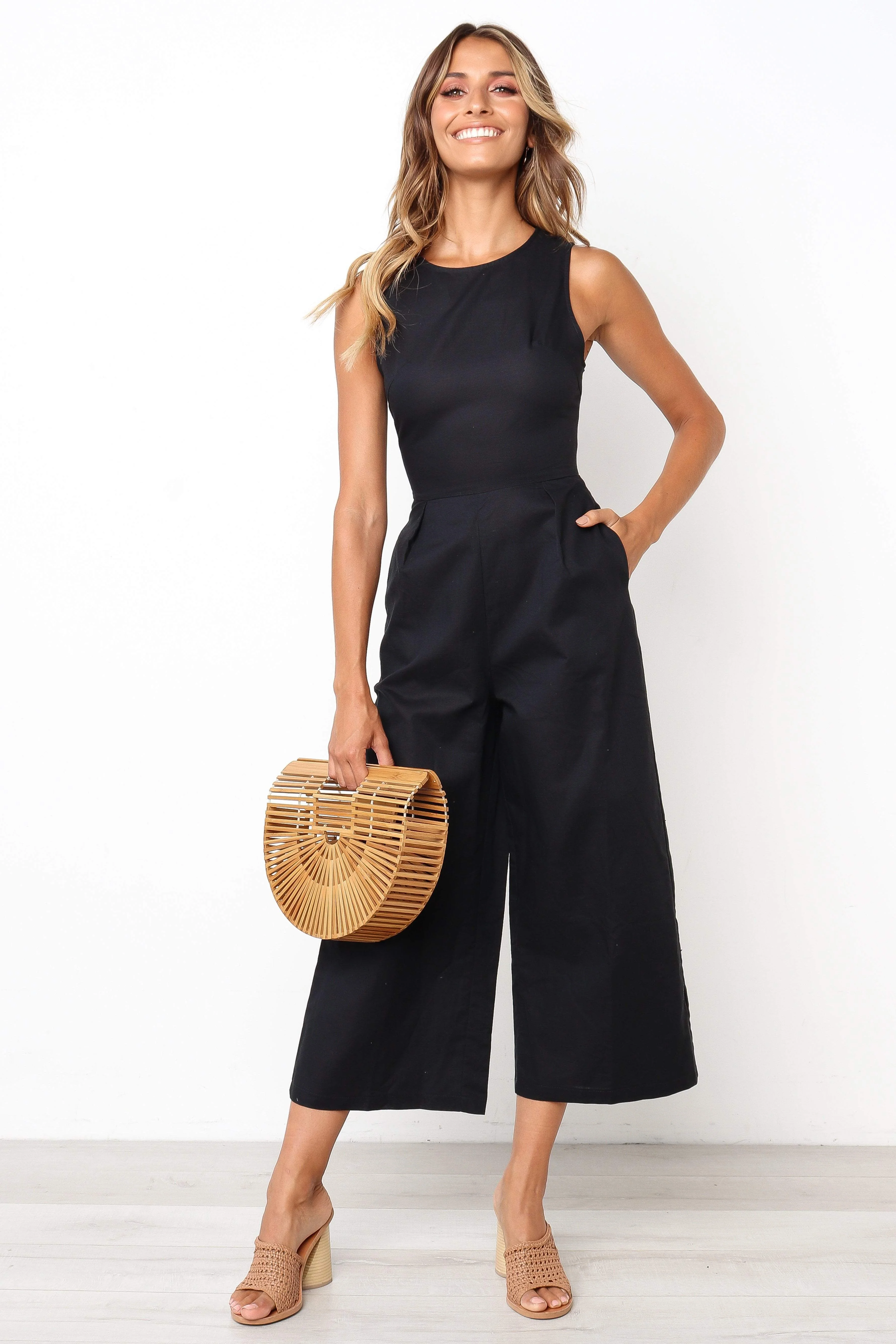 Ester Jumpsuit - Black - Image 3