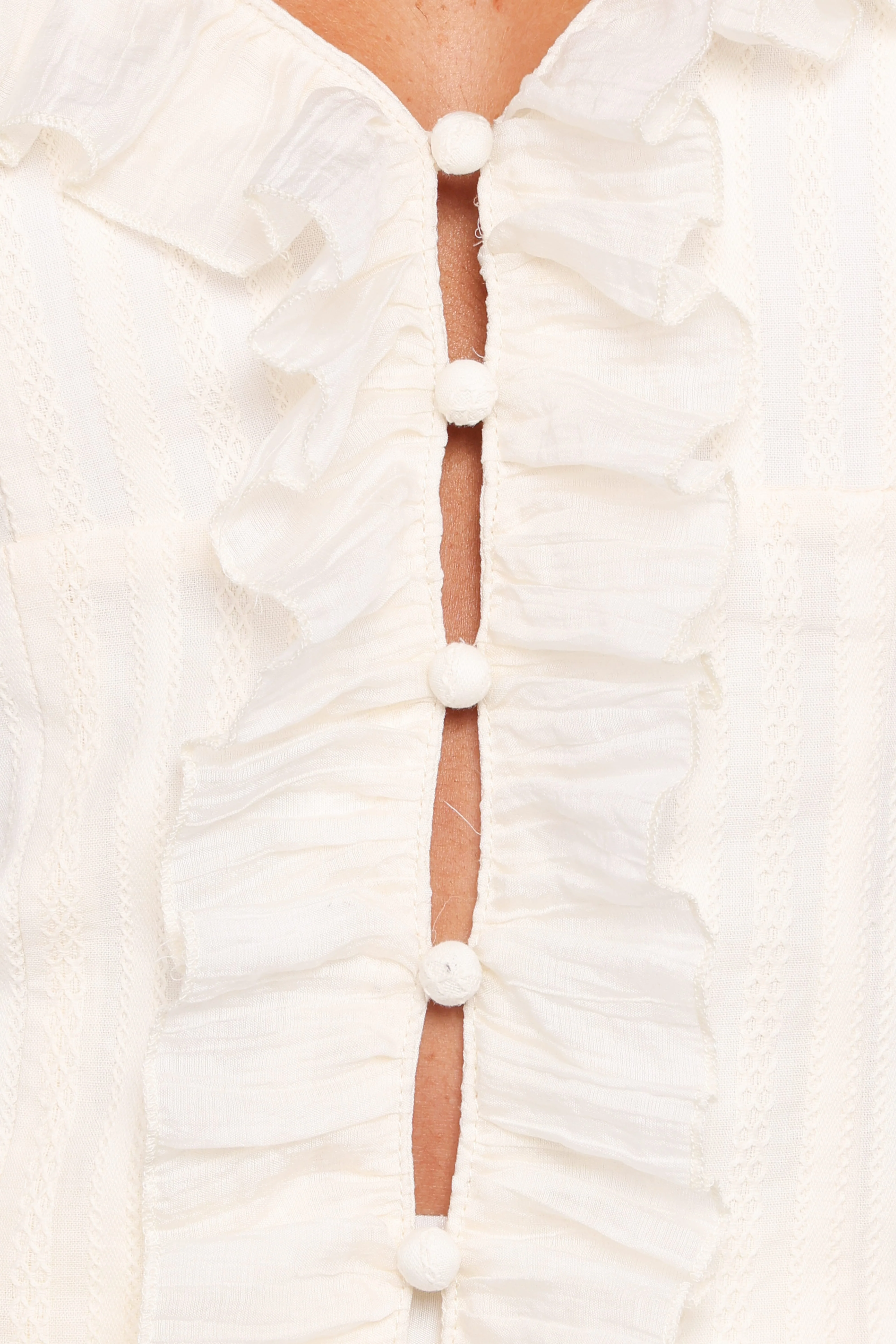 Eulalie Corset Top - Cream - Image 7