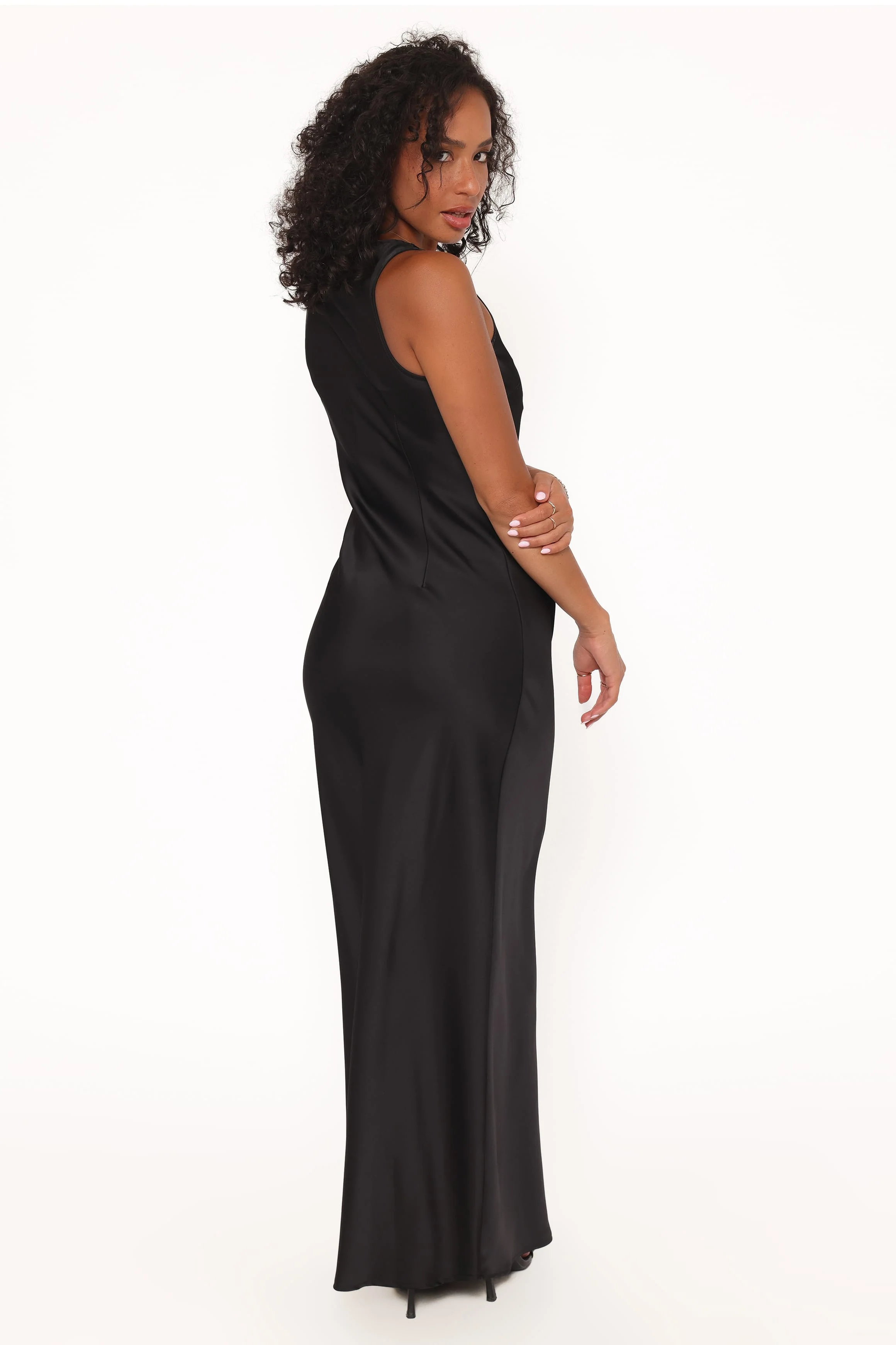 Evelune Maxi Dress - Black - Image 4