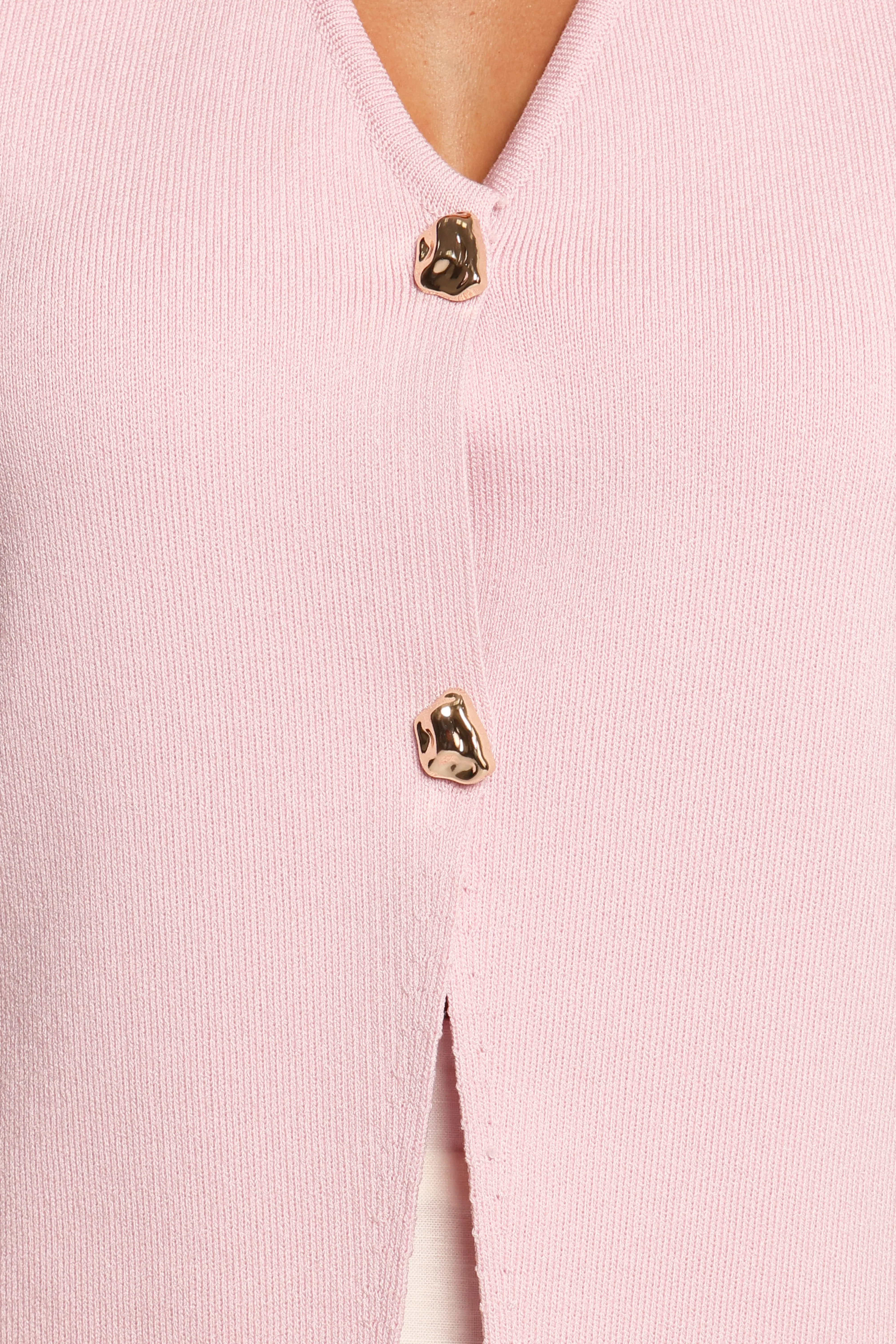Everlee Knit Vest Top - Pink - Image 7
