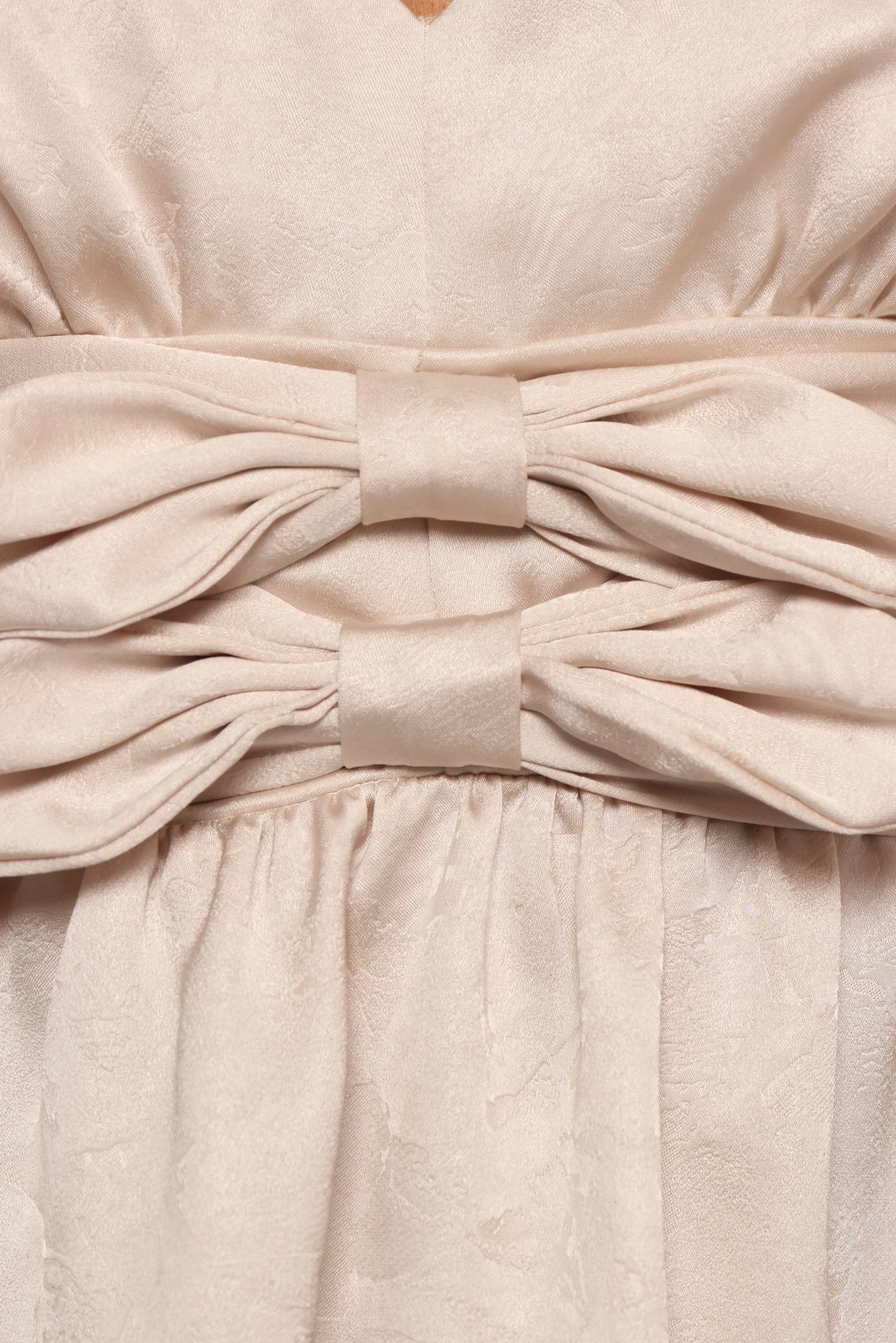 Everton Mini Dress - Beige - Image 9