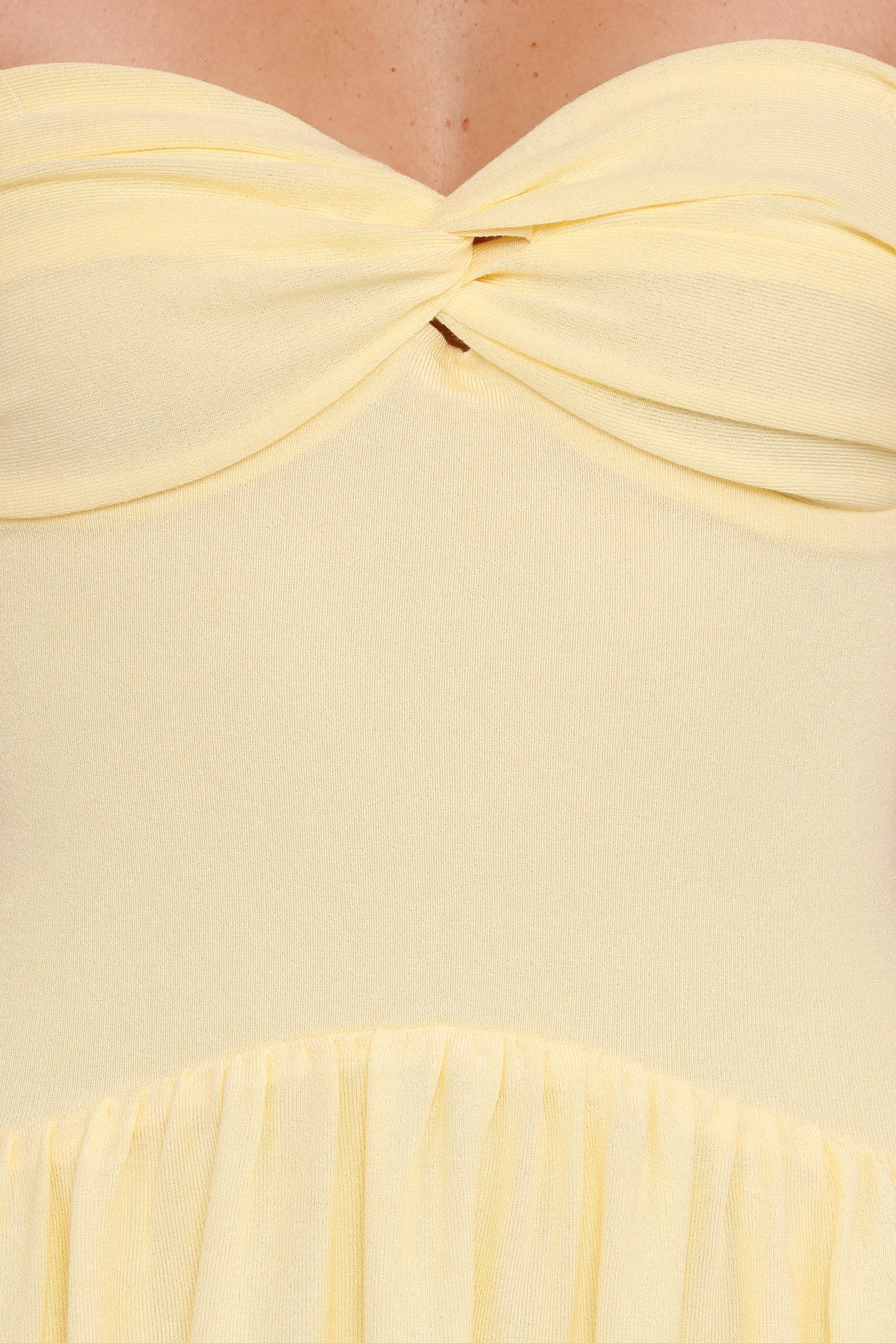 Flaxton Midi Dress - Butter Yellow - Image 6