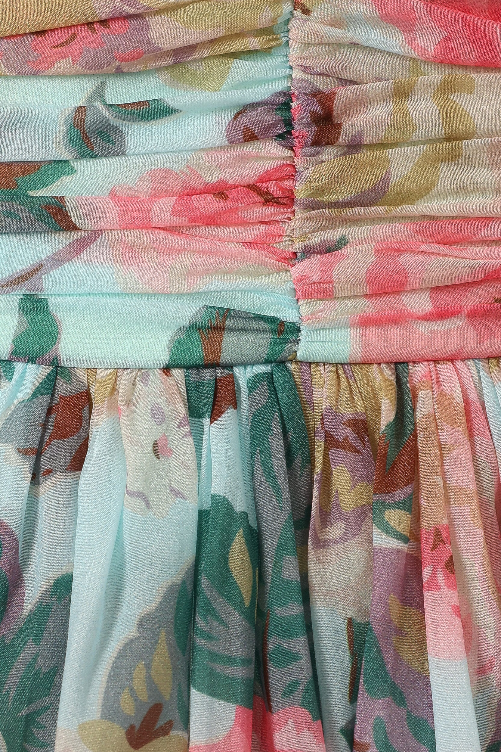 Floret Midi Dress - Blue Multi - Image 7