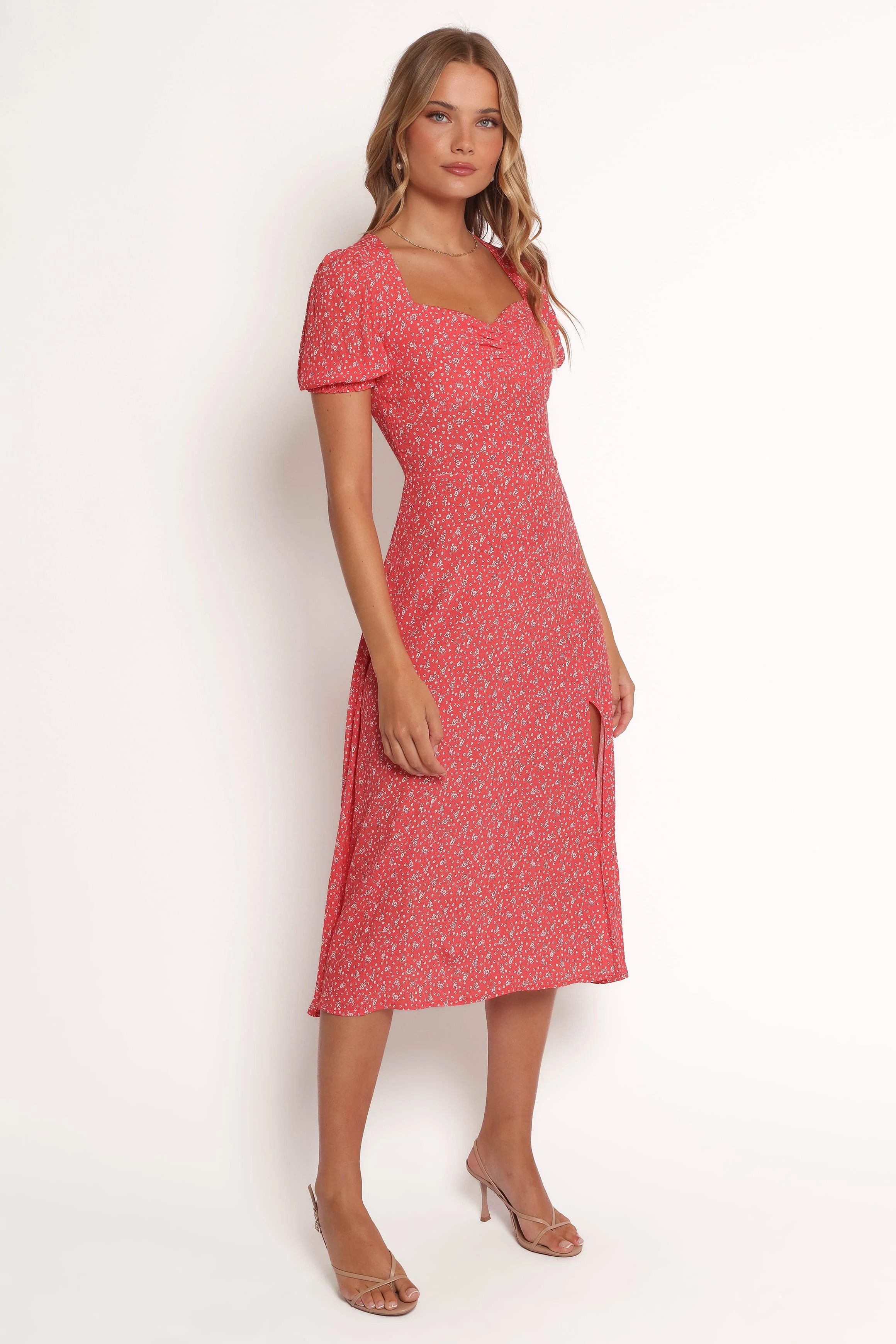Franklin Dress - Red Floral - Image 6