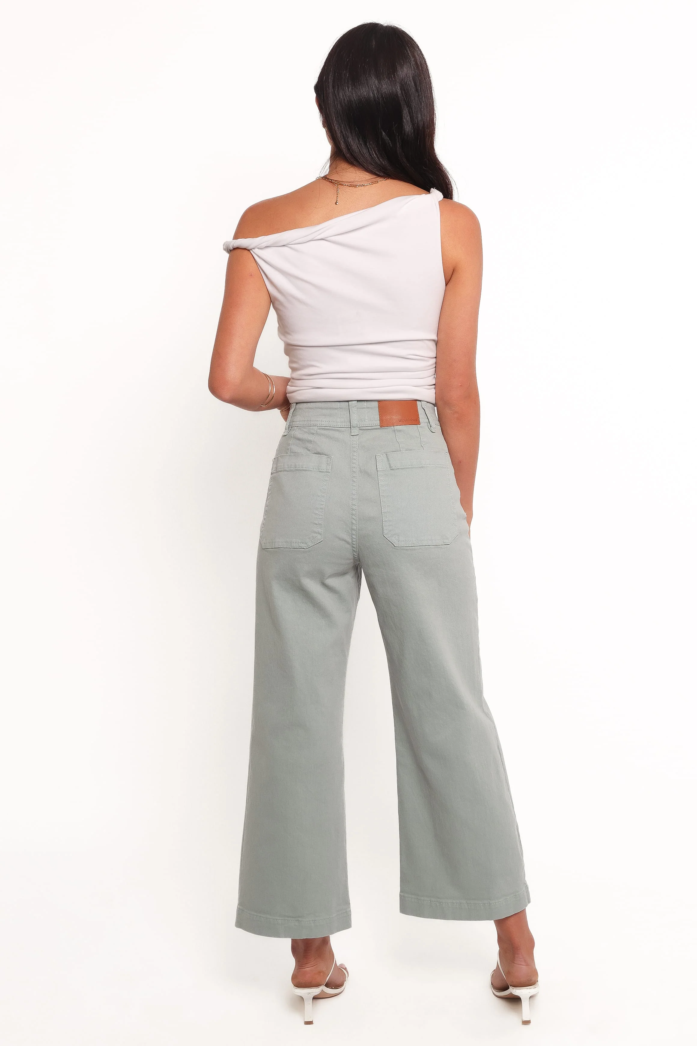 Gemma Cropped Wide Leg Jean - Zuma - Image 4