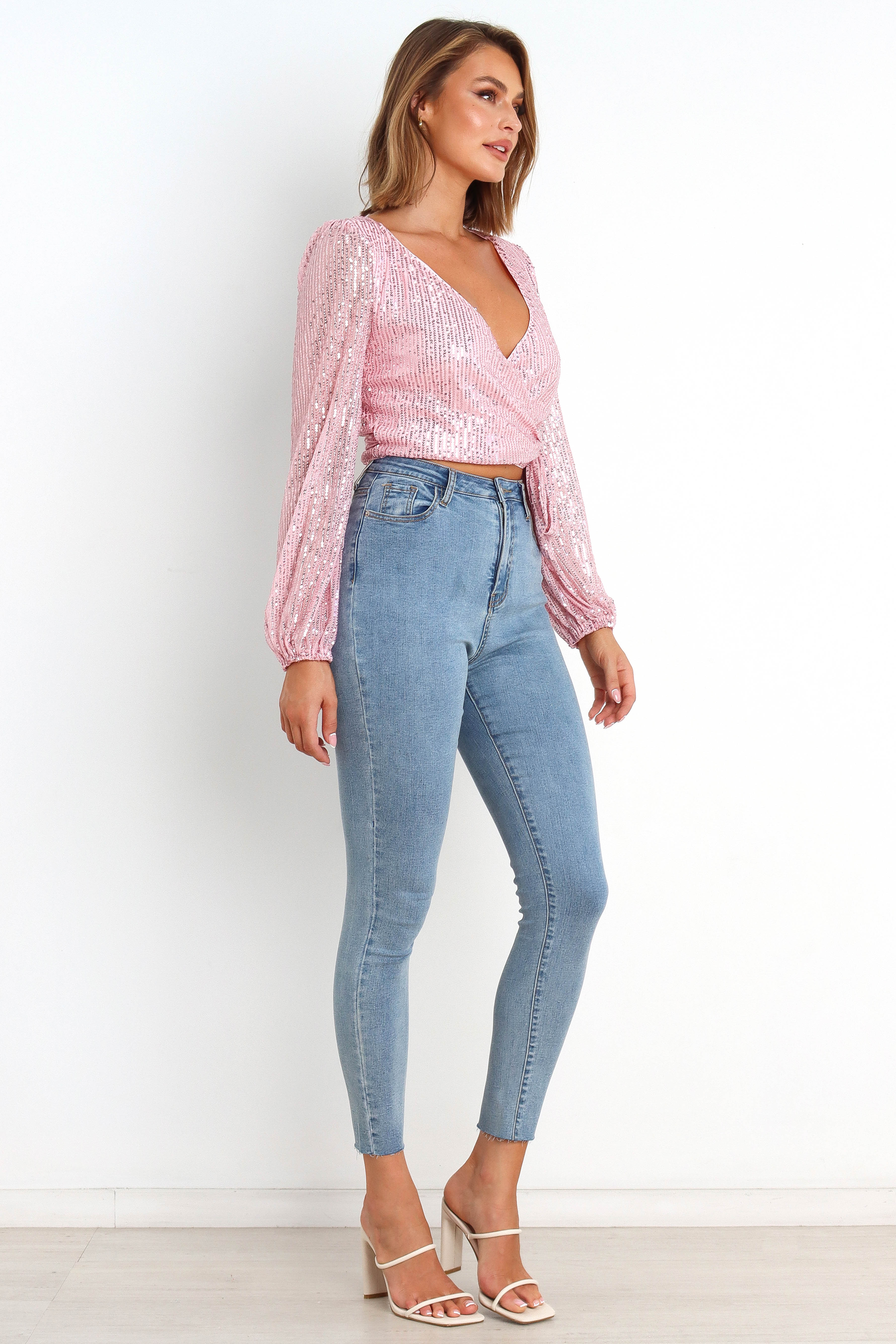 Glitz Top - Pink - Image 4