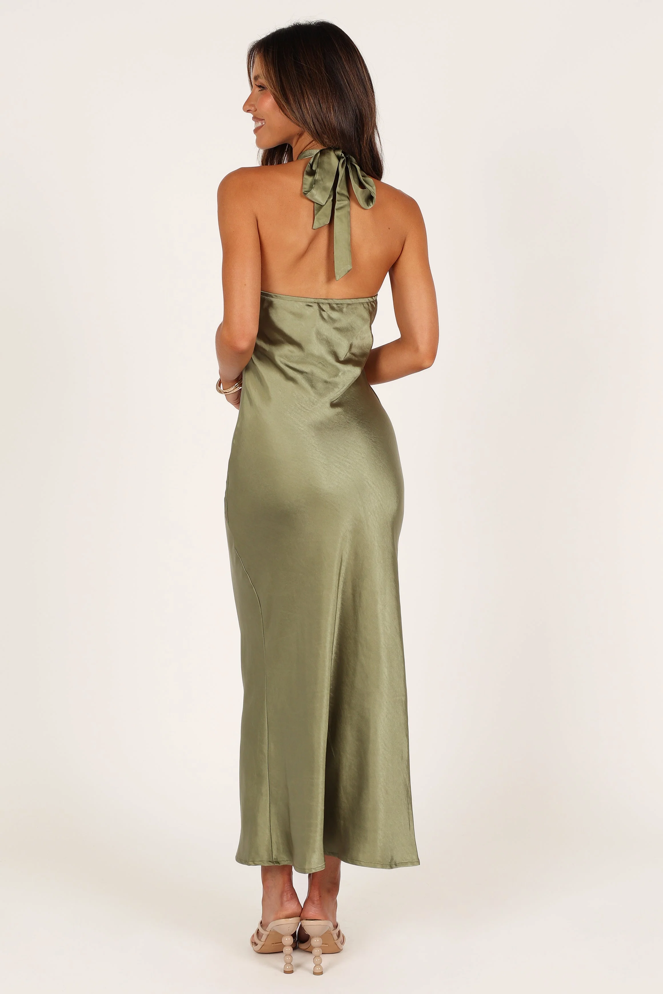 Grasie Midi Dress - Olive - Image 7