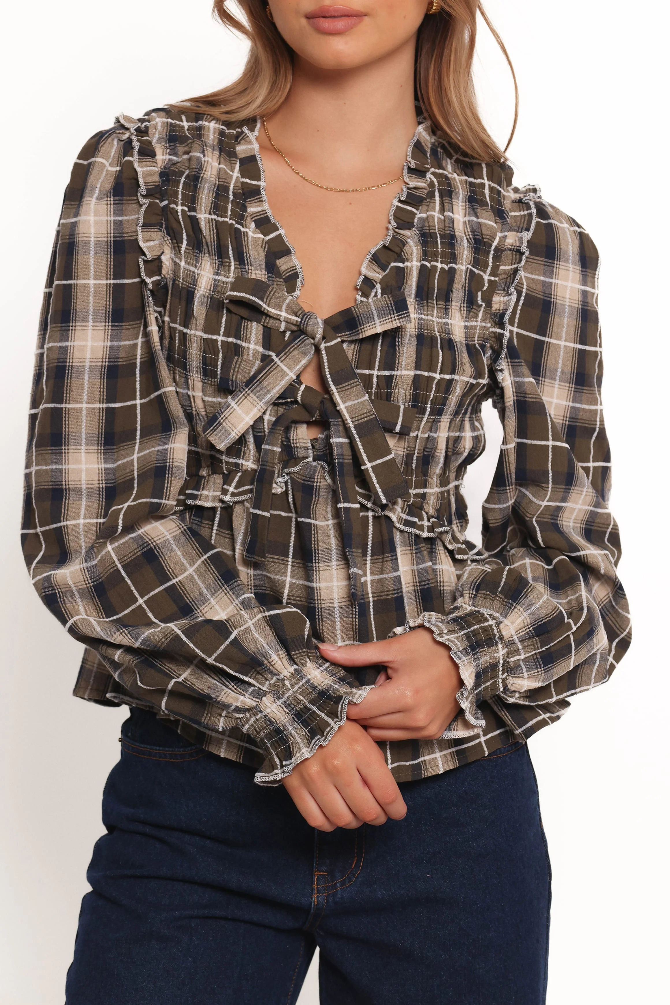 Grayson Top - Olive - Image 2