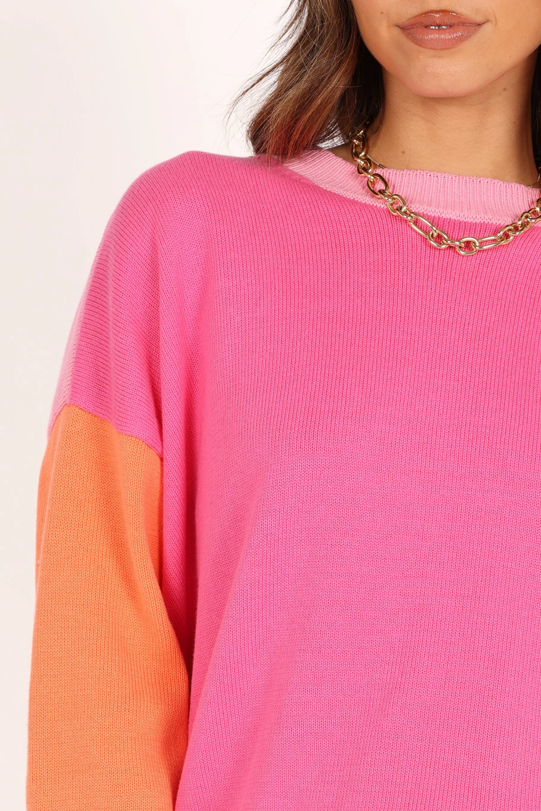 Greer Knit Sweater - Pink - Image 4