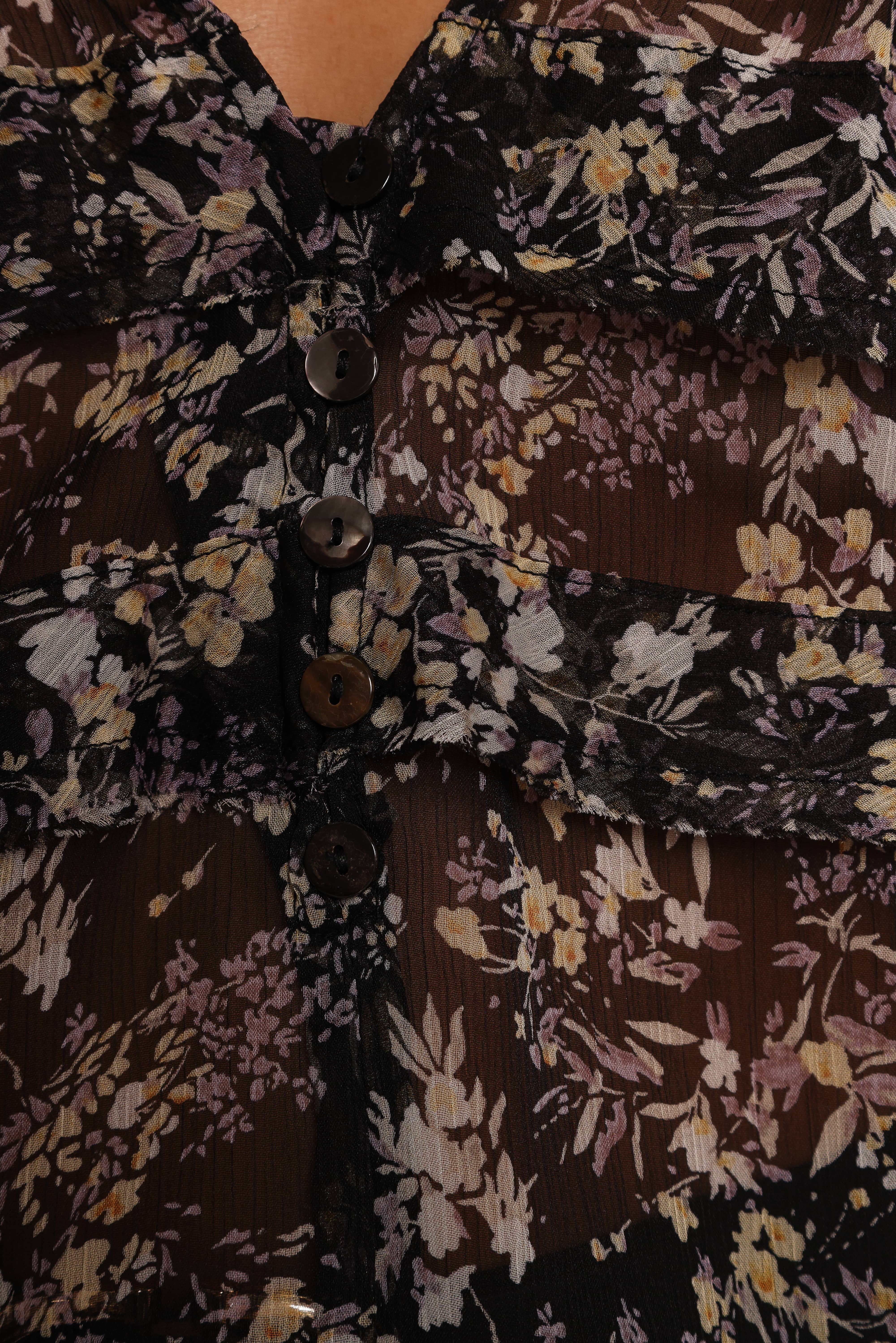 Hana Top - Black Multi - Image 7