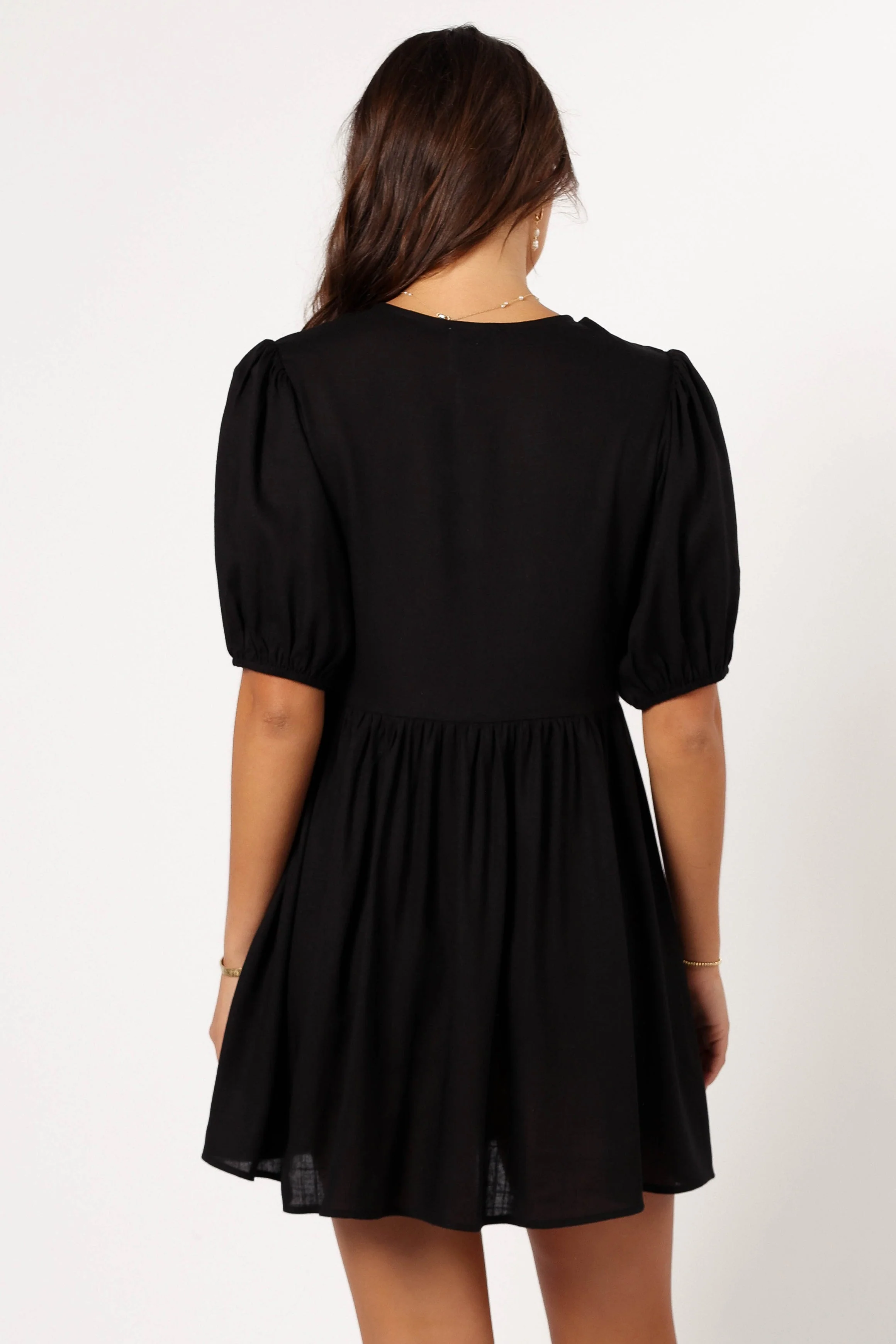 Harlyn Mini Dress - Black - Image 4