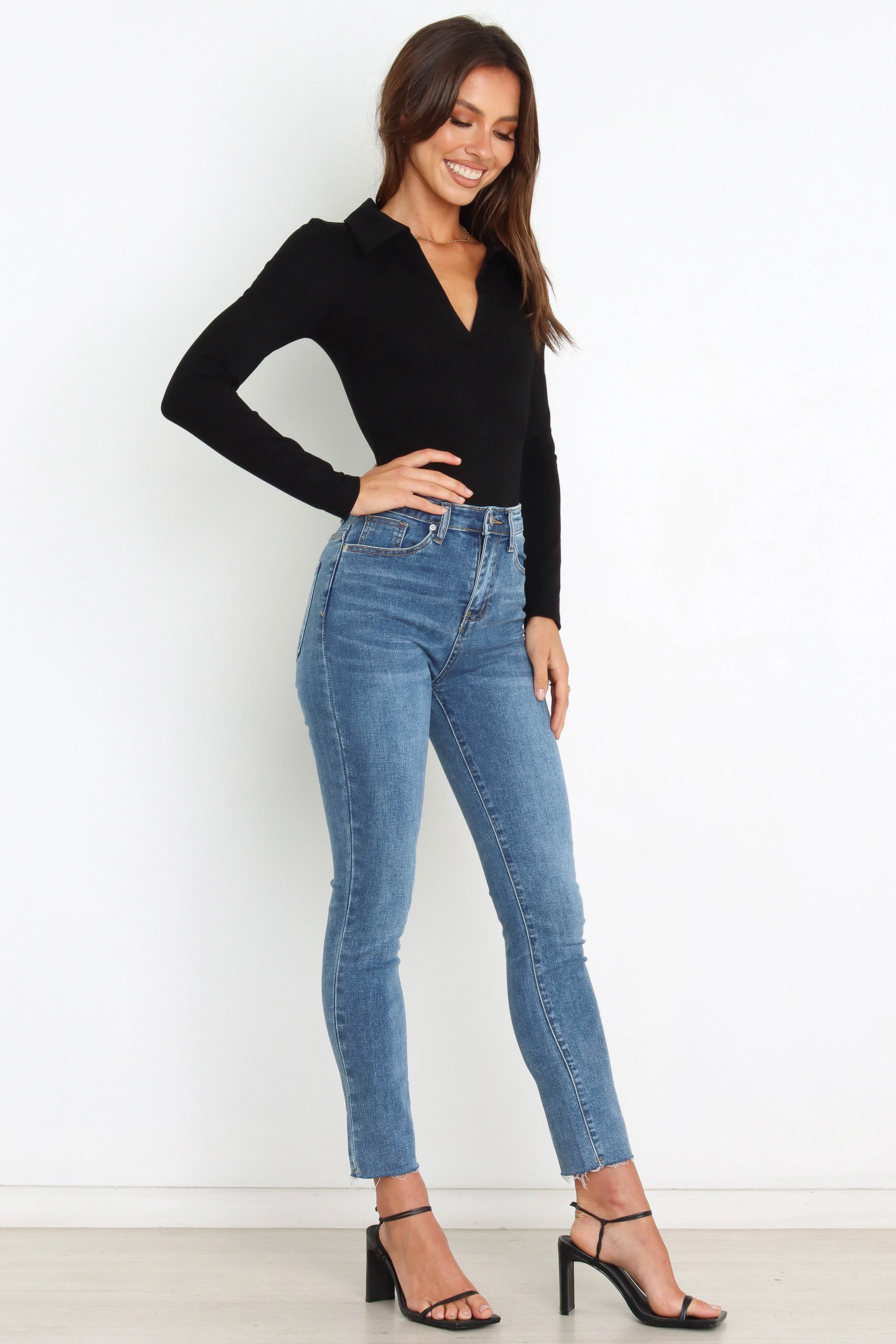 Harper Bodysuit - Black - Image 7