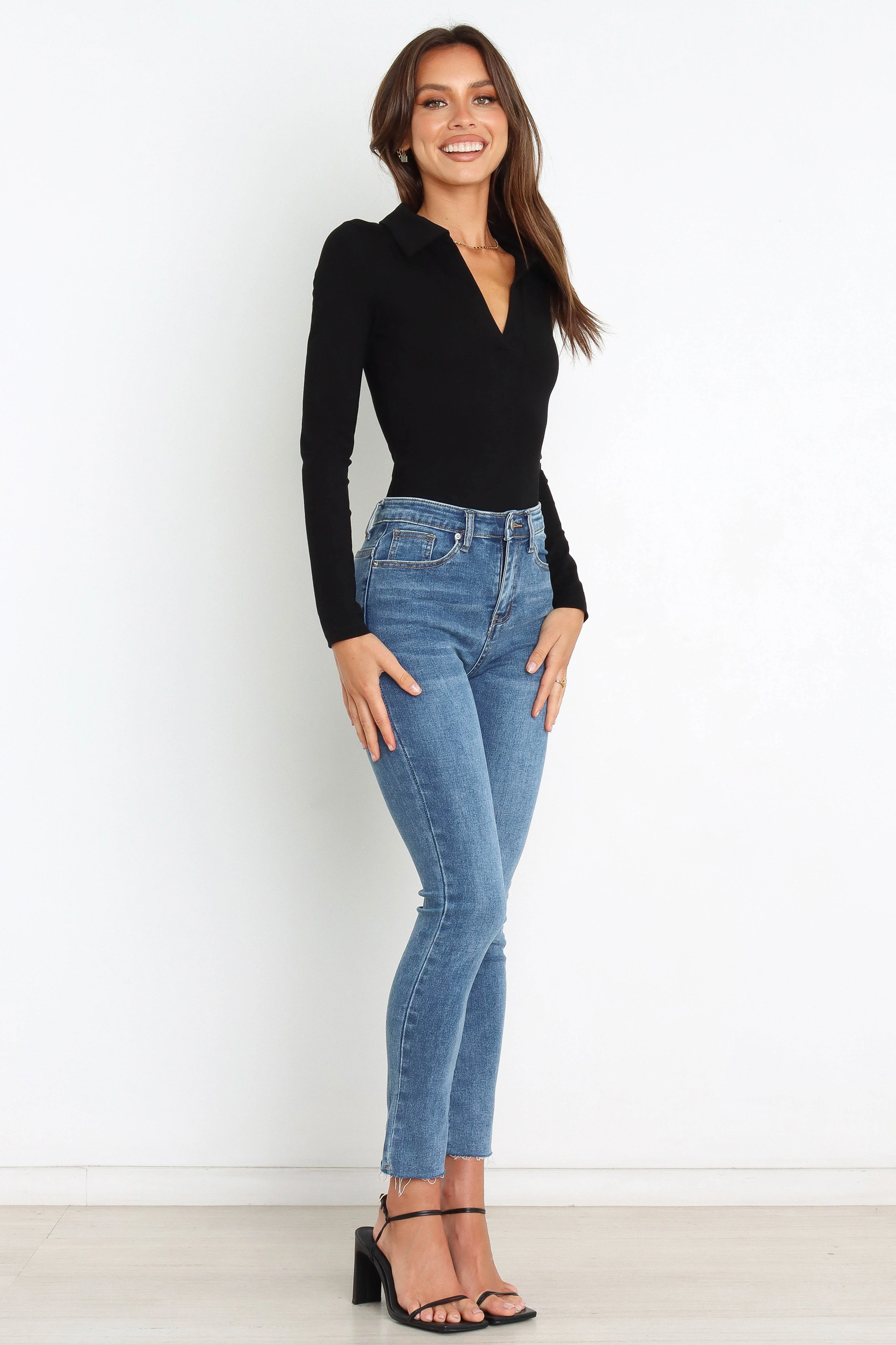 Harper Bodysuit - Black - Image 8