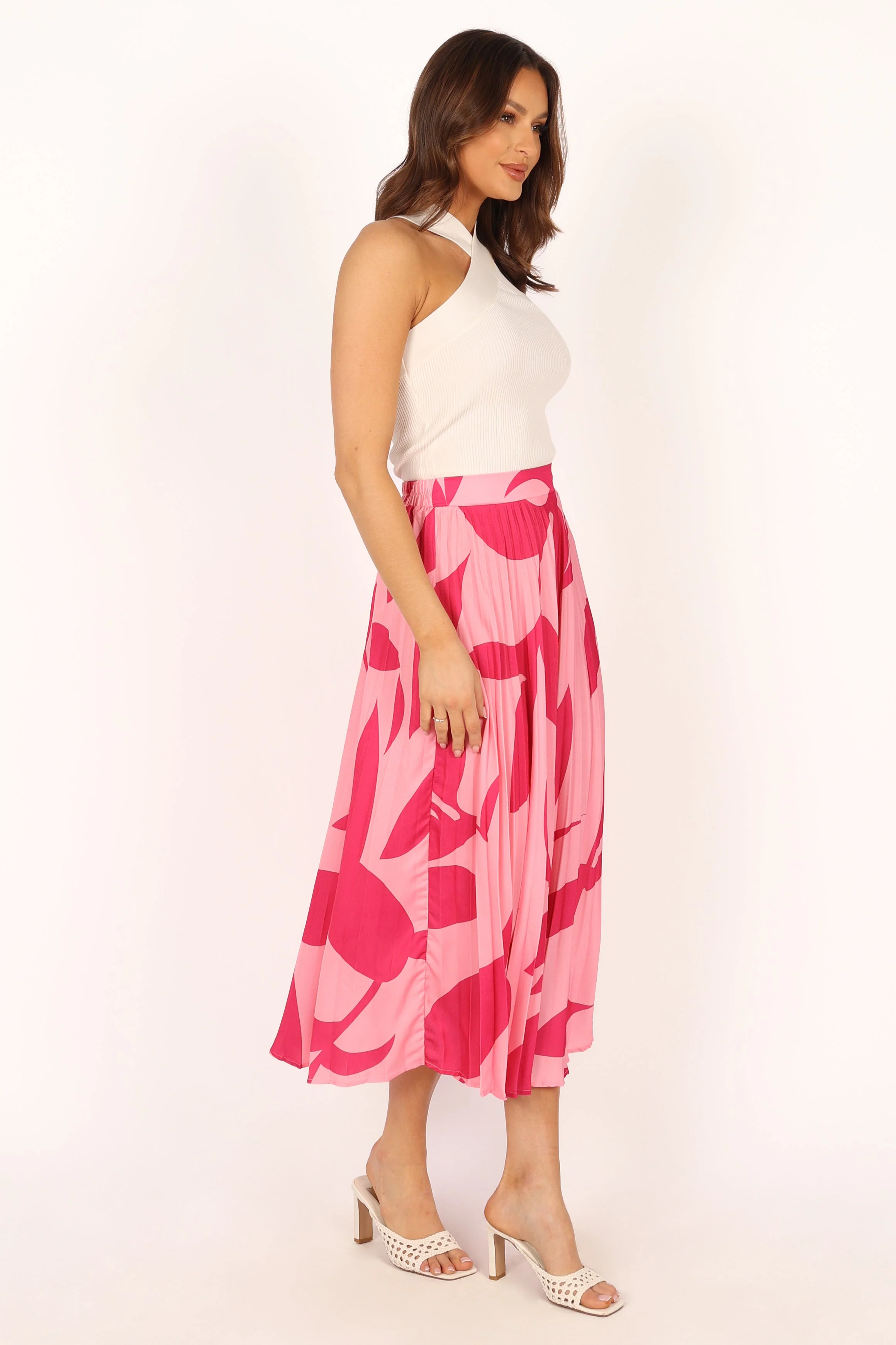 Harry Midi Skirt - Pink - Image 3