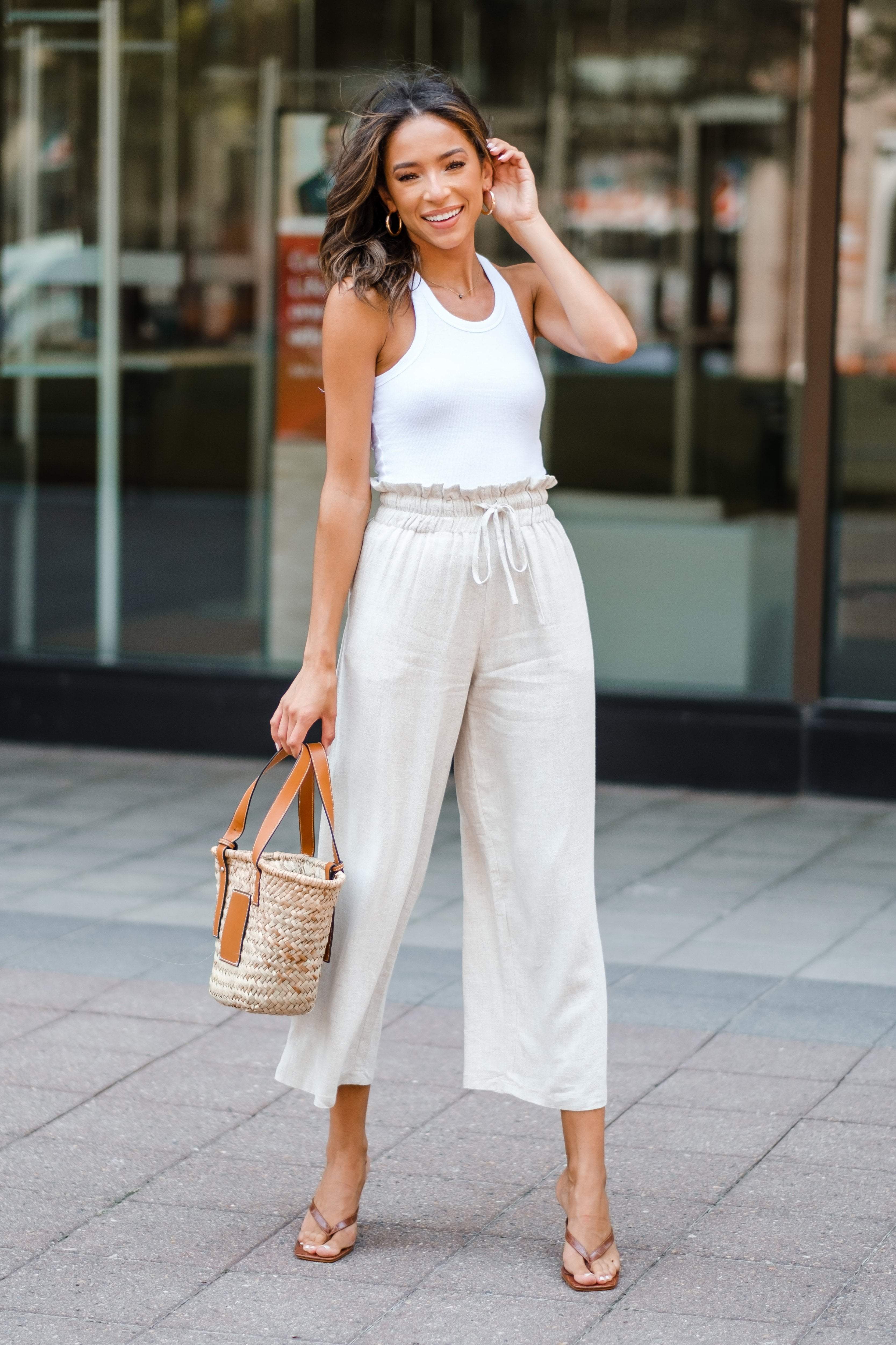 Hawthorne Pant - Beige - Image 8