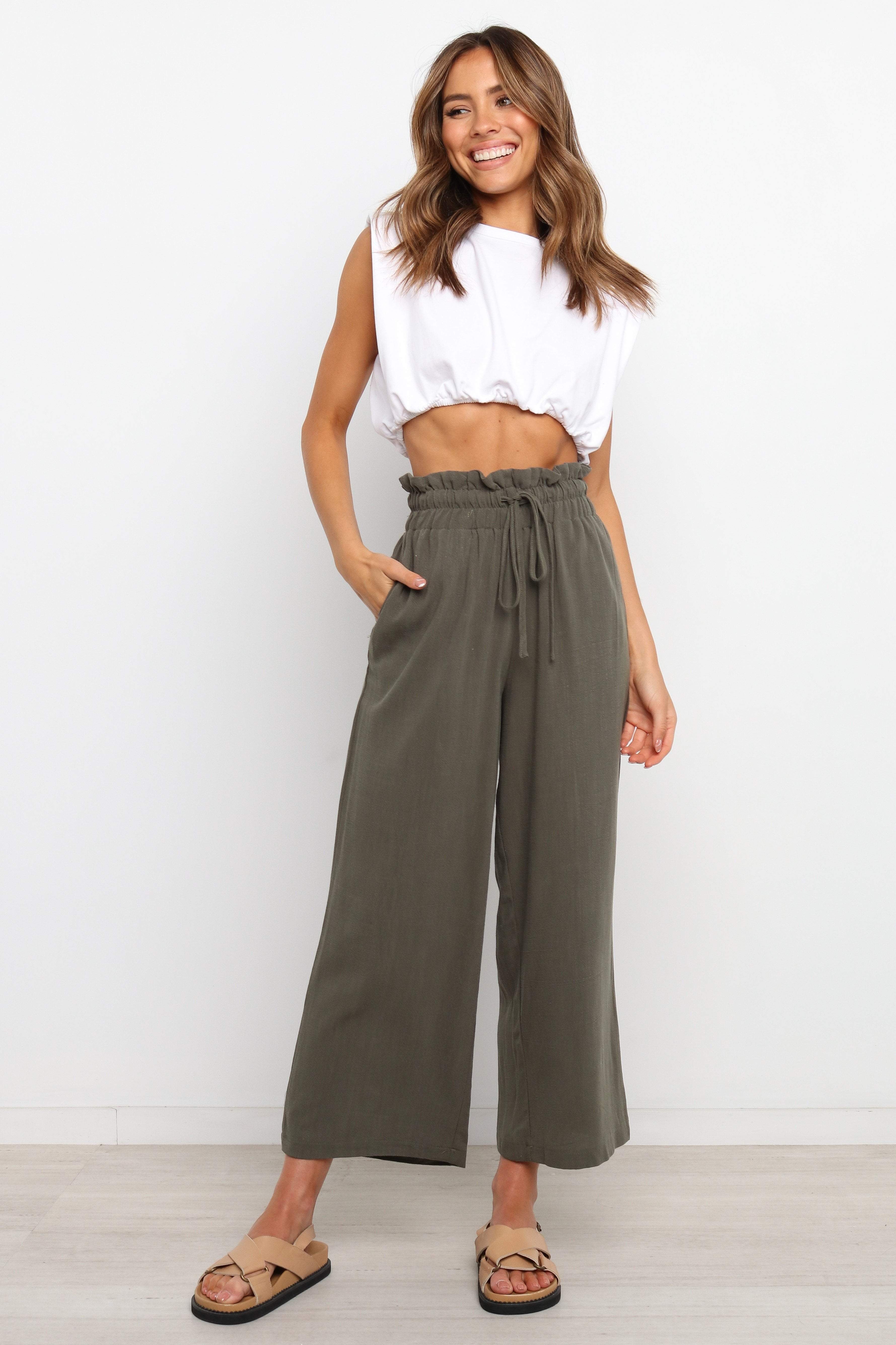 Hawthorne Pant - Olive - Image 3